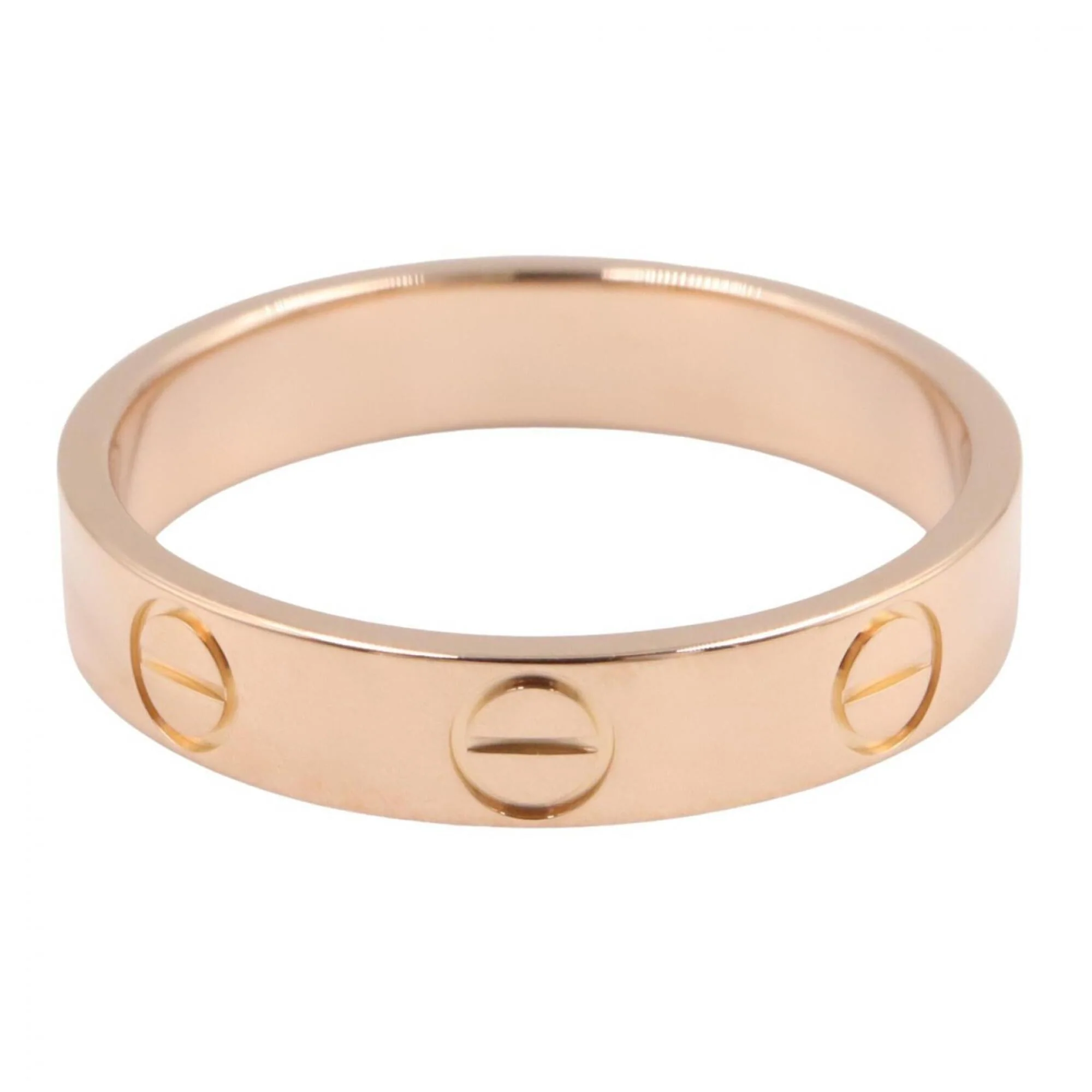 Love Ring 18K Rose Gold Mini - Image 2