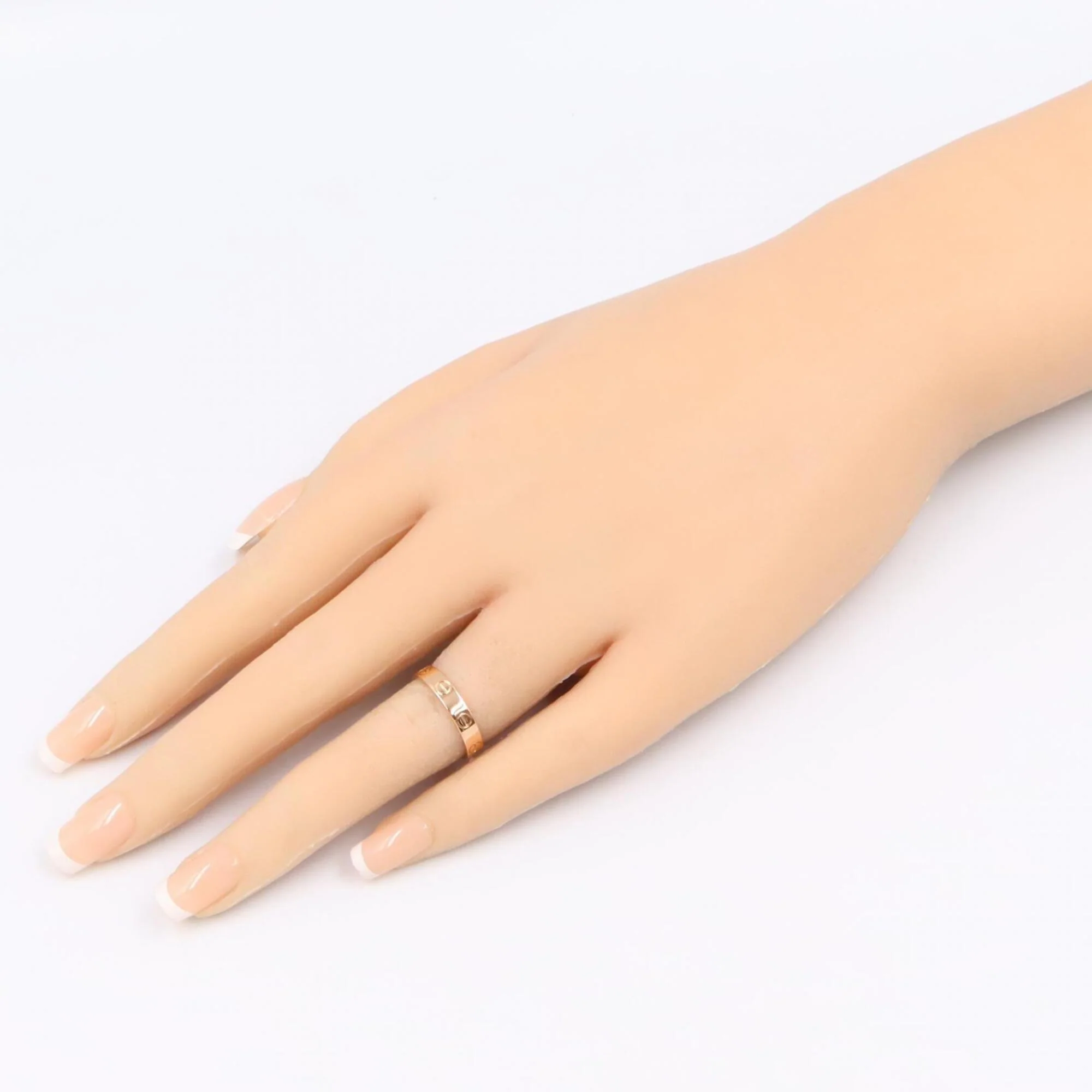 Love Ring 18K Rose Gold Mini - Image 6