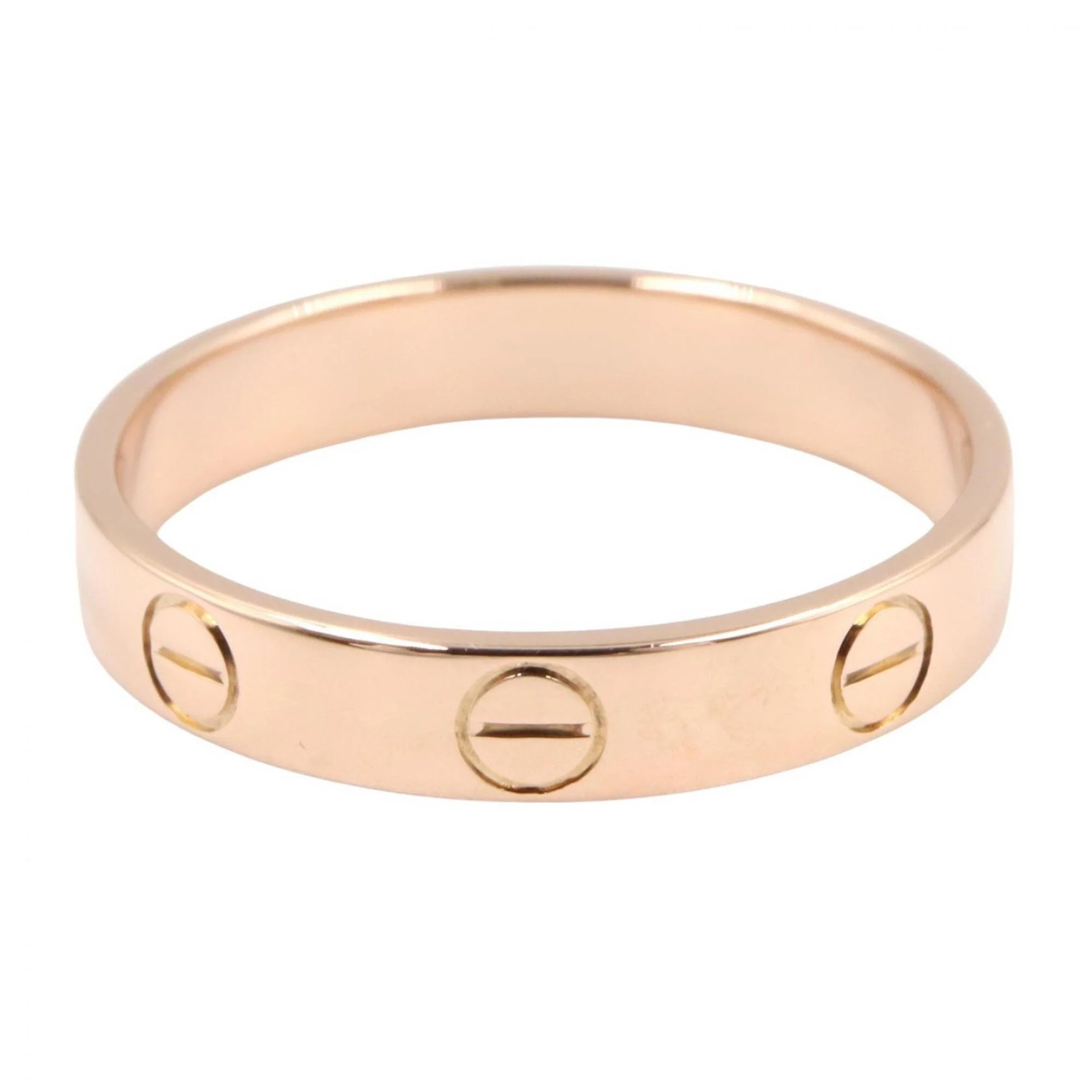 Love Ring 18K Rose Gold Mini - Image 2