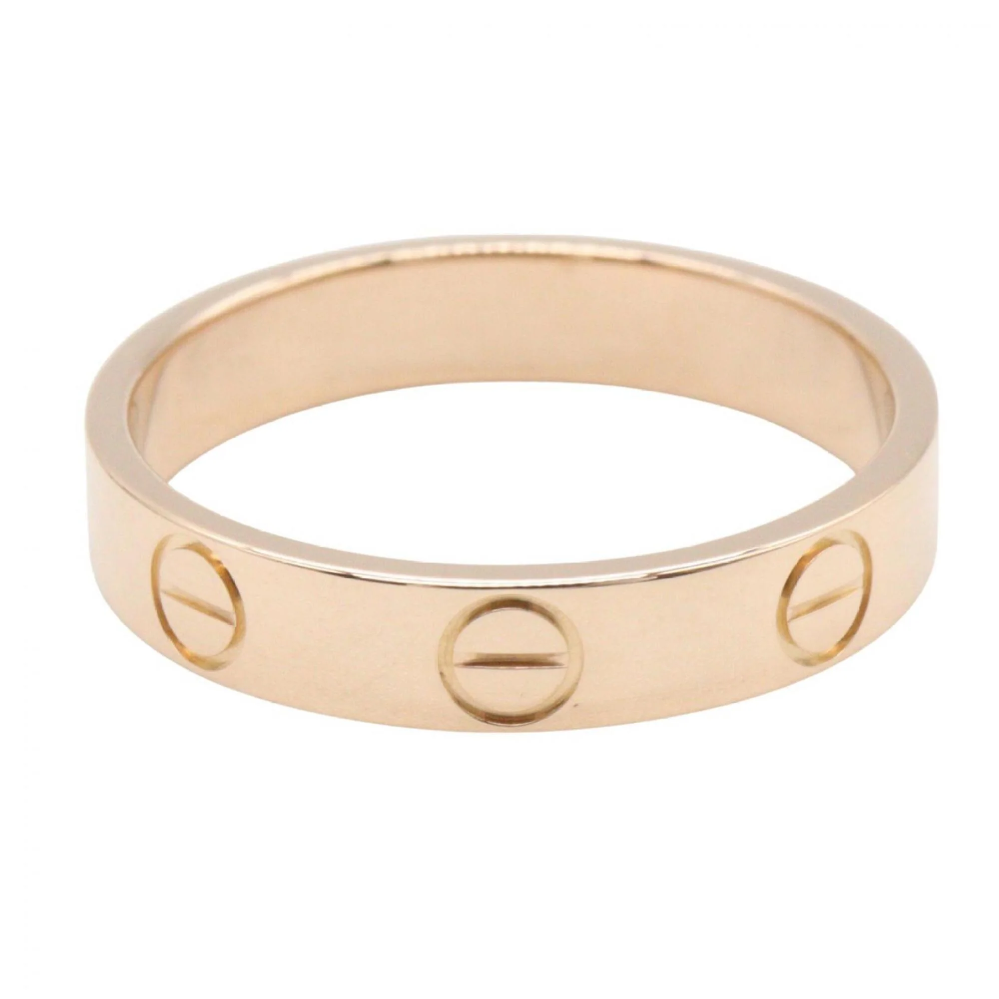 Love Ring 18K Rose Gold Mini - Image 2