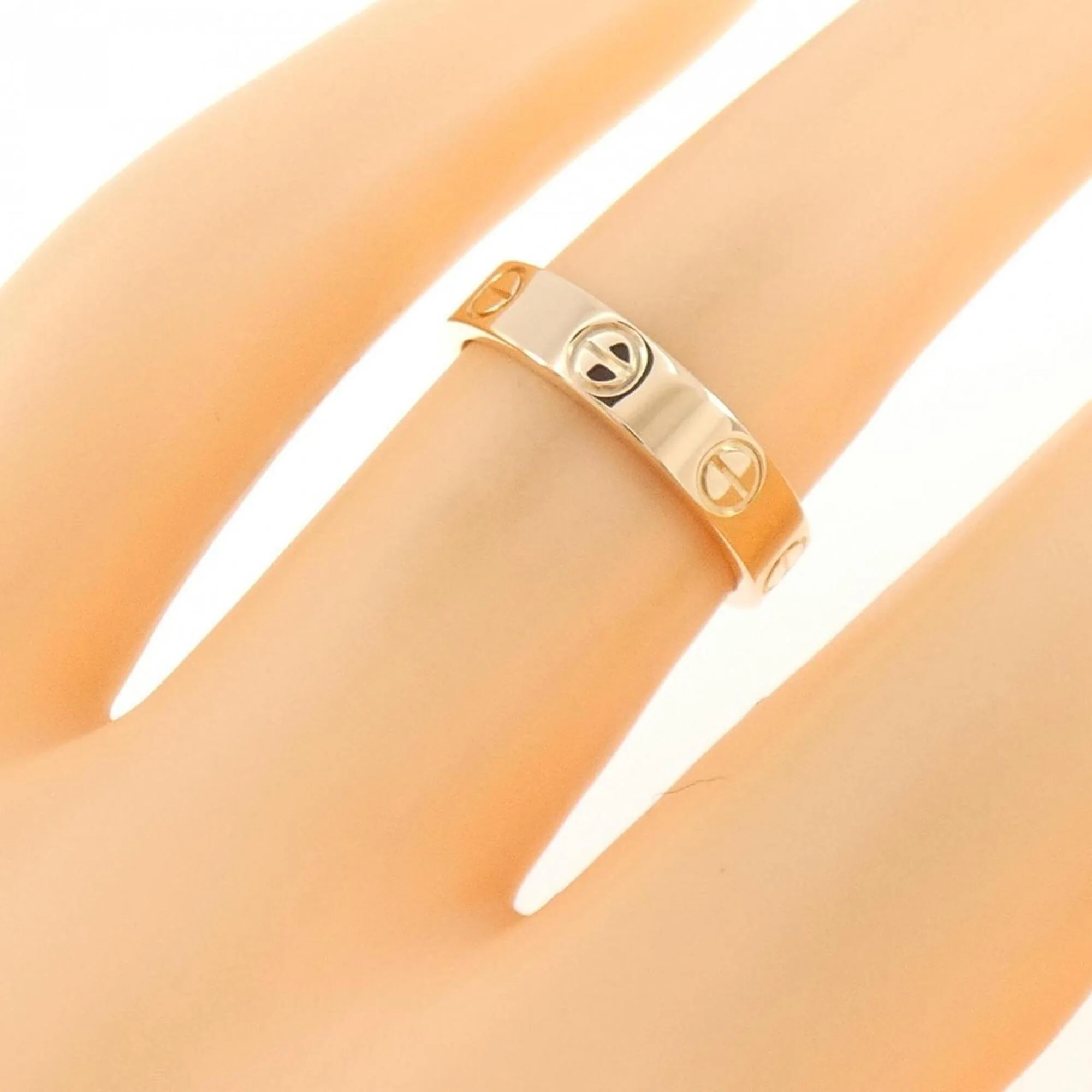 Love Ring 18K Rose Gold Mini - Image 4