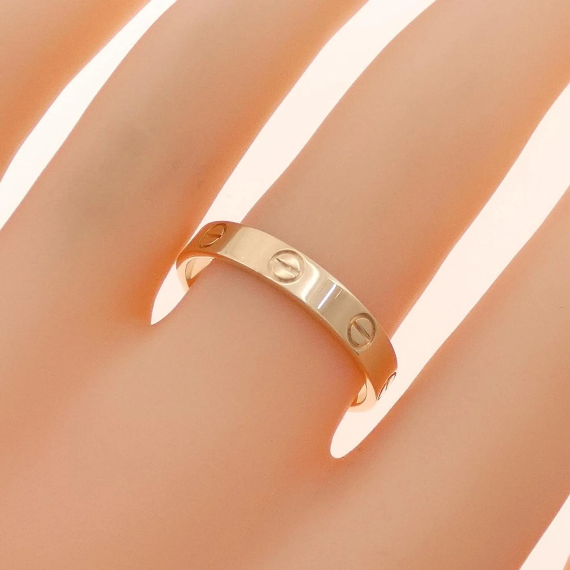 Love Ring 18K Rose Gold Mini - Image 4