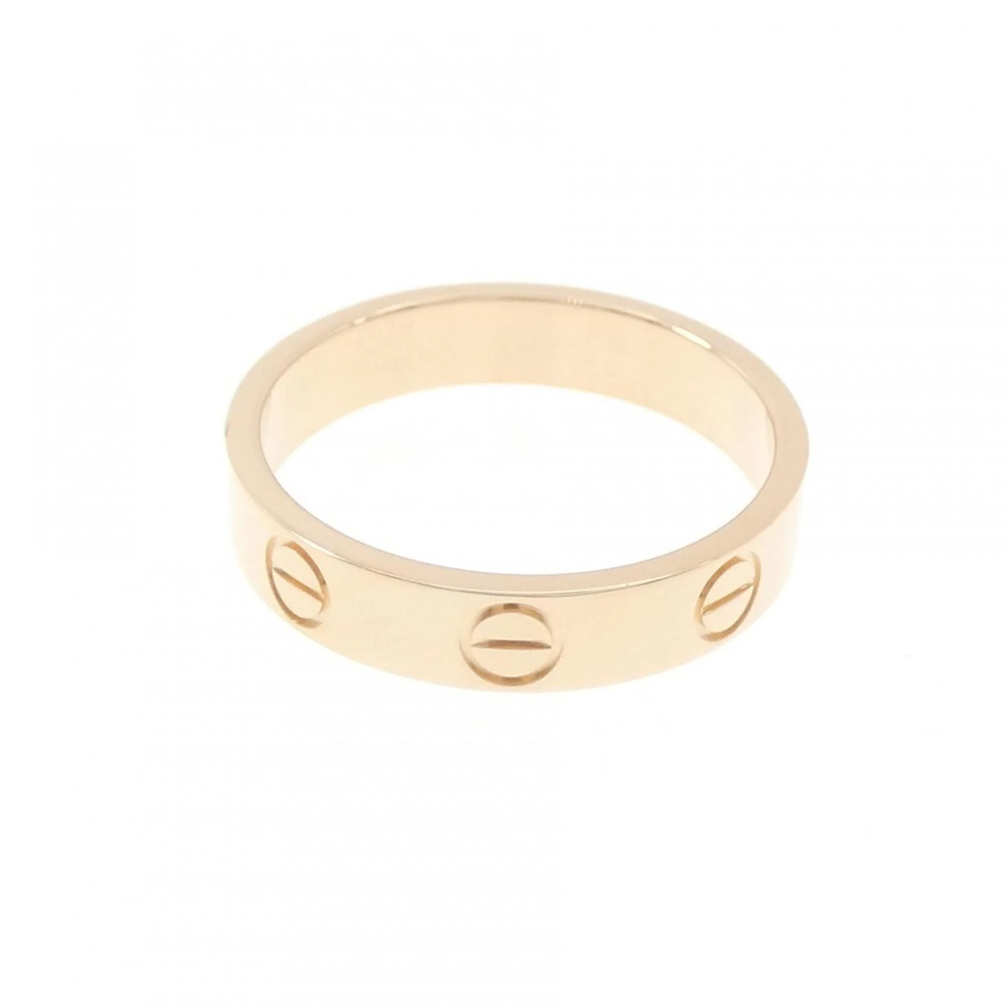 Love Ring 18K Rose Gold Mini - Image 2