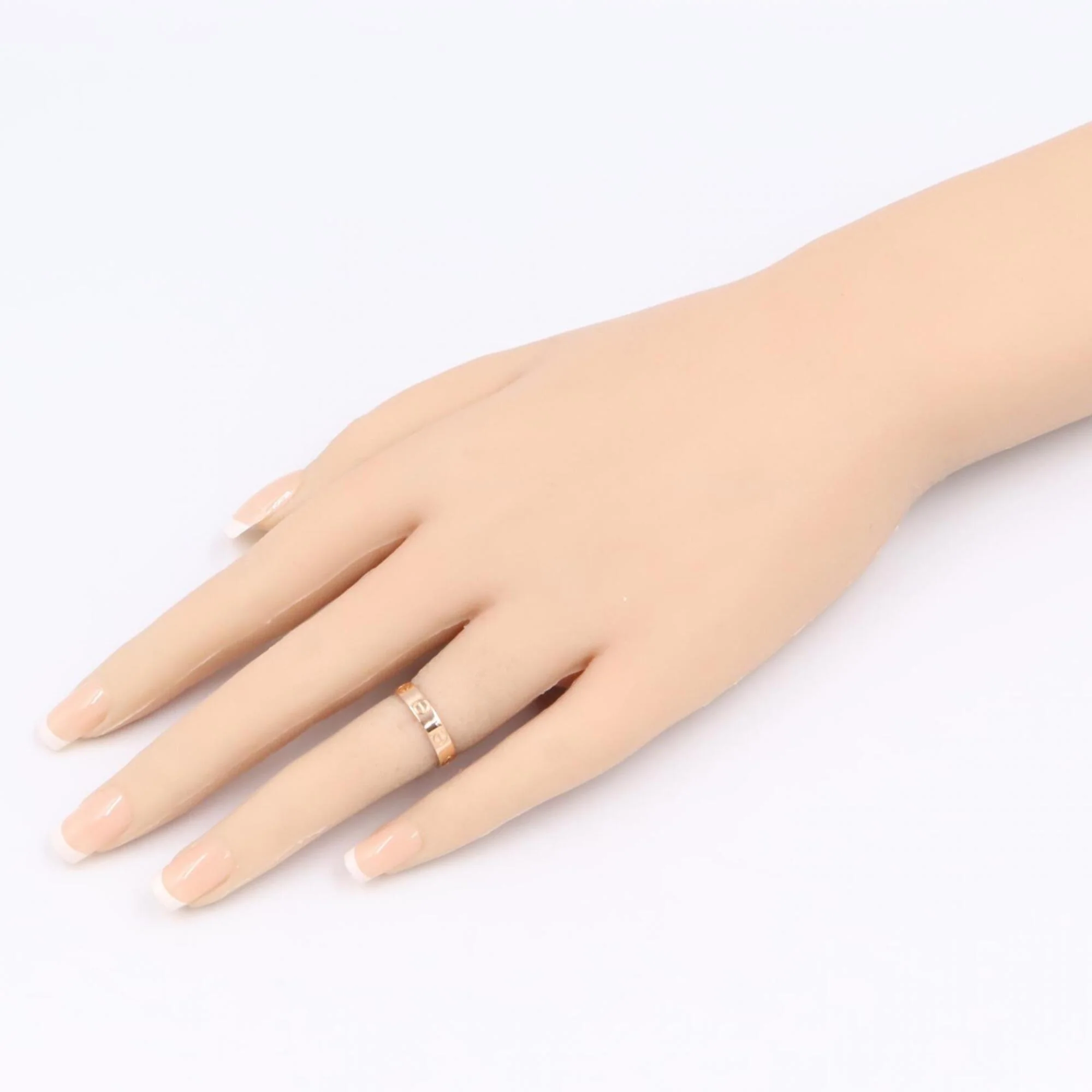 Love Ring 18K Rose Gold Mini - Image 7