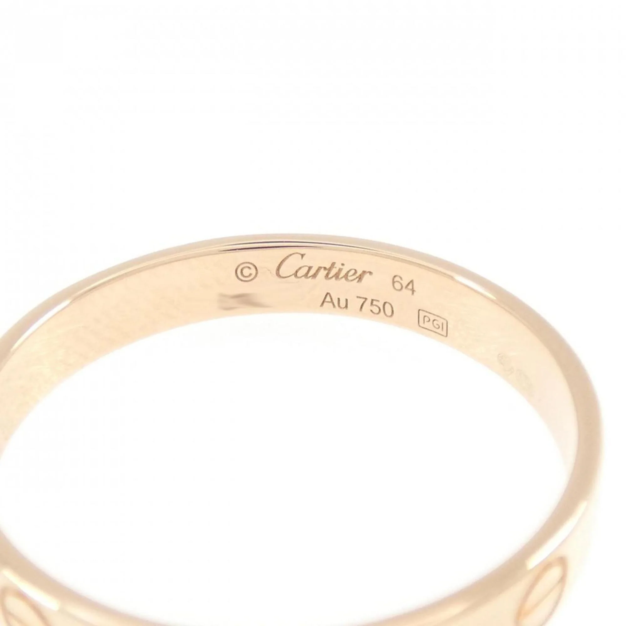 Love Ring 18K Rose Gold Mini - Image 3