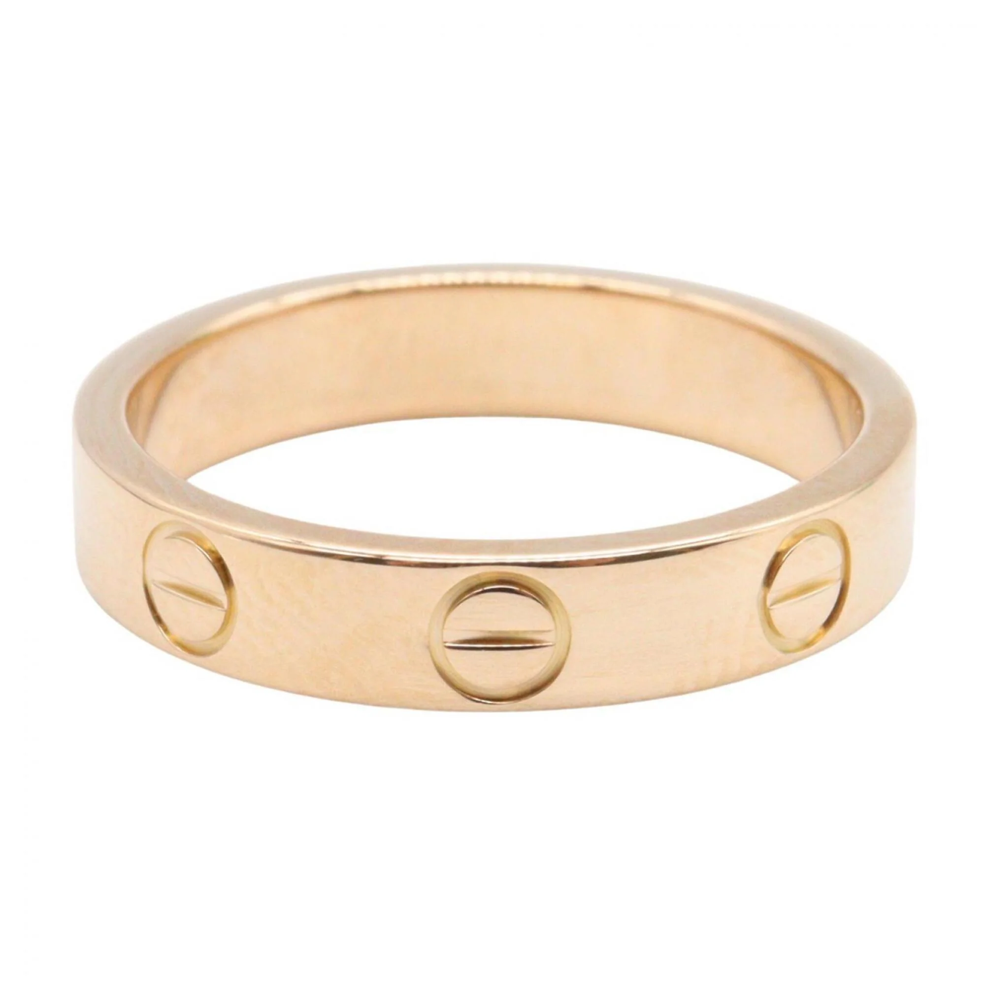 Love Ring 18K Rose Gold Mini - Image 2
