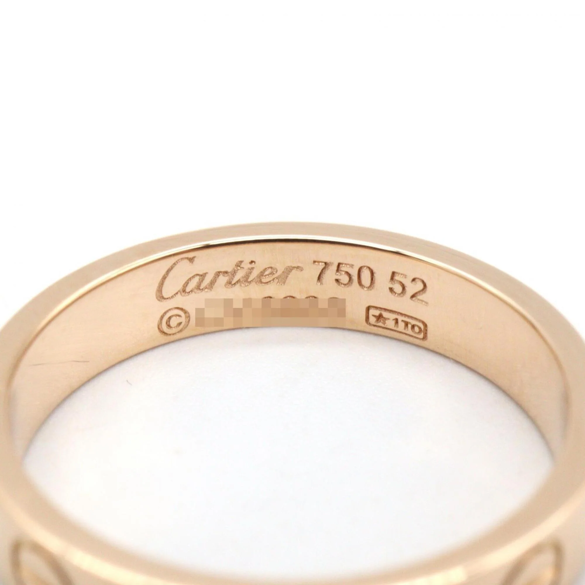Love Ring 18K Rose Gold Mini - Image 3