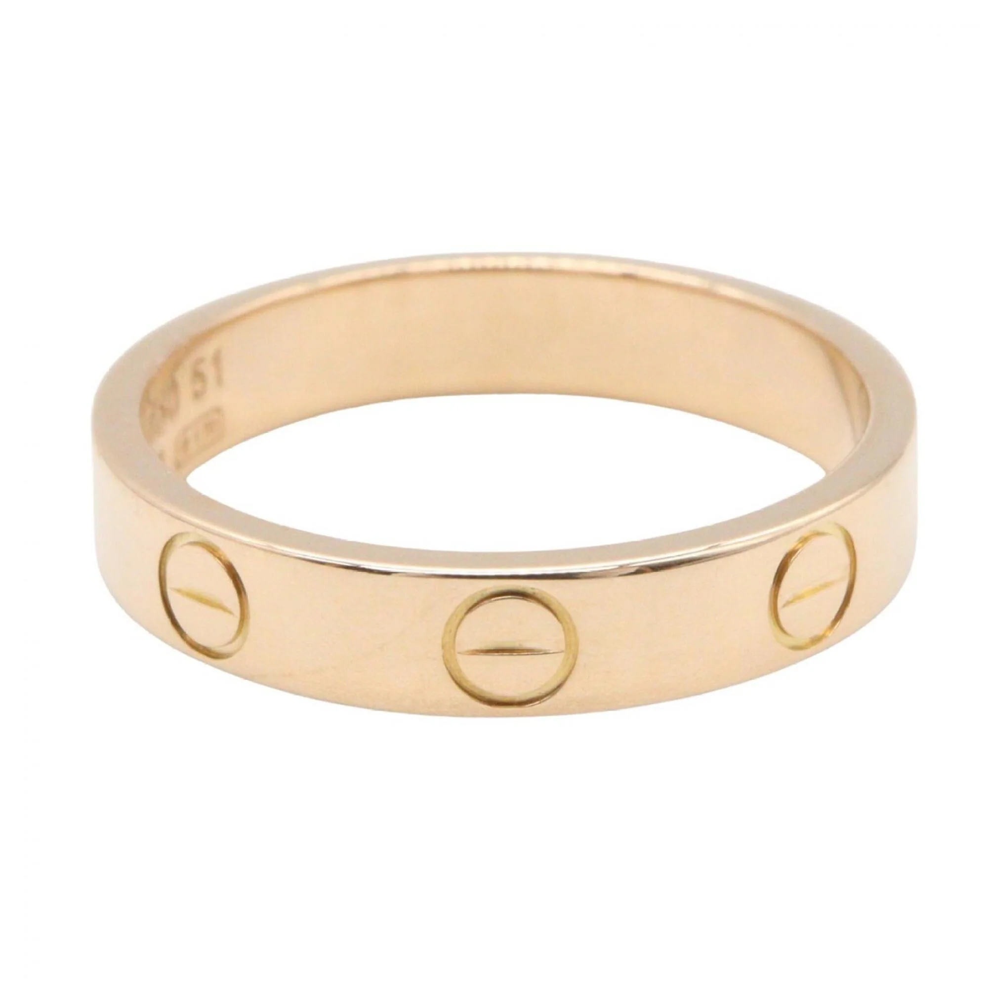 Love Ring 18K Rose Gold Mini - Image 2