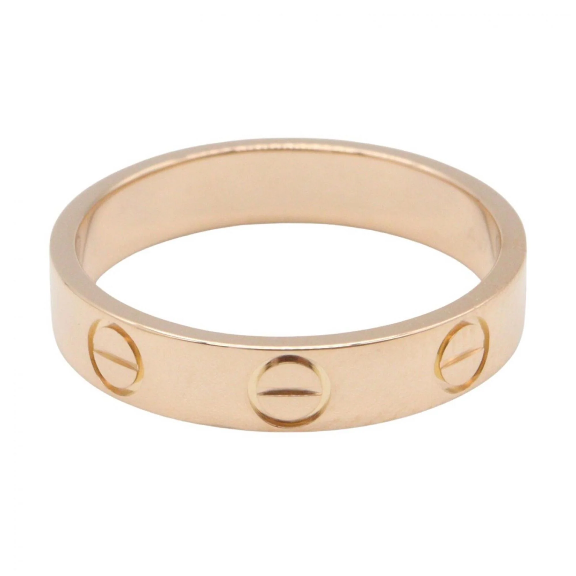 Love Ring 18K Rose Gold Mini - Image 2
