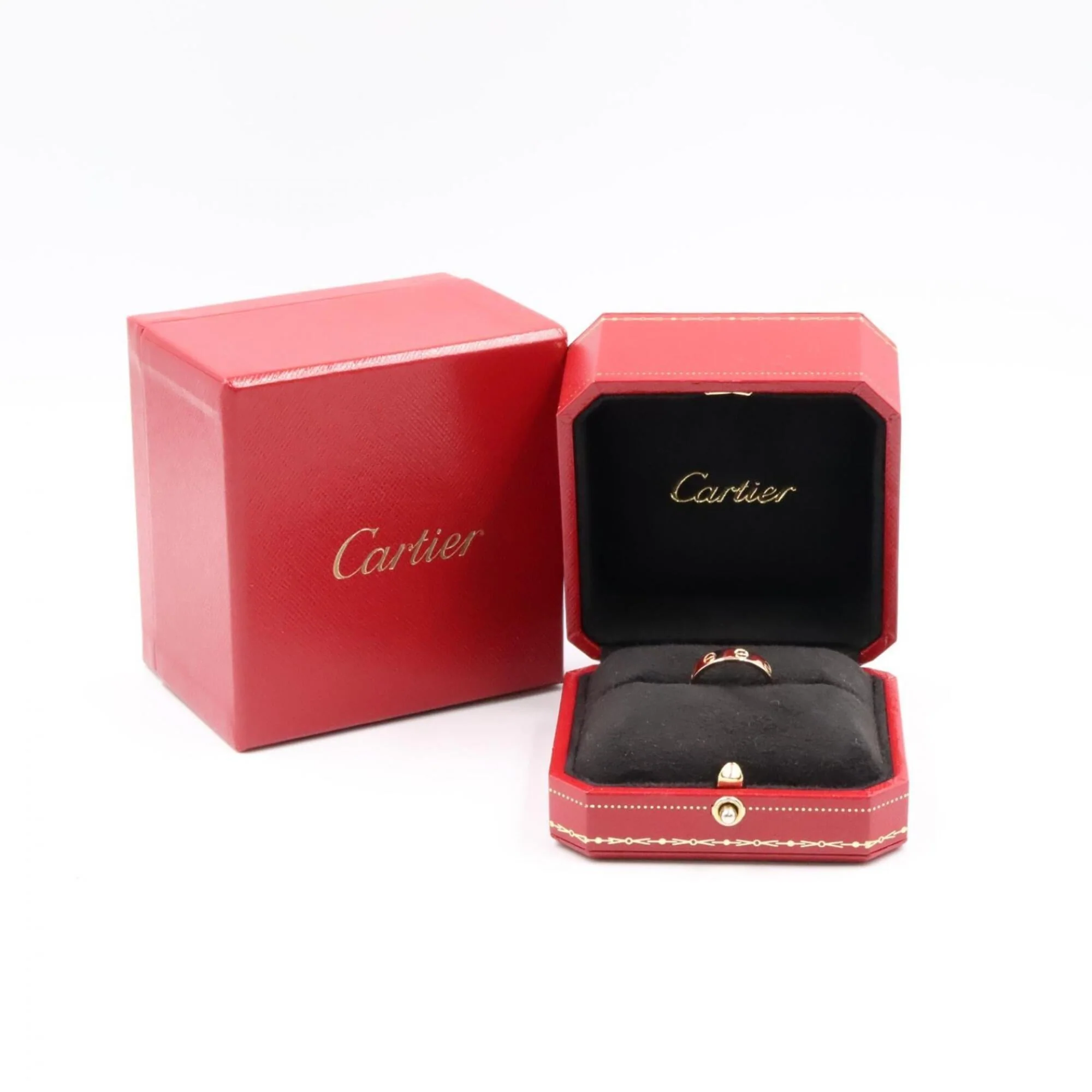 Love Ring 18K Rose Gold Mini - Image 6