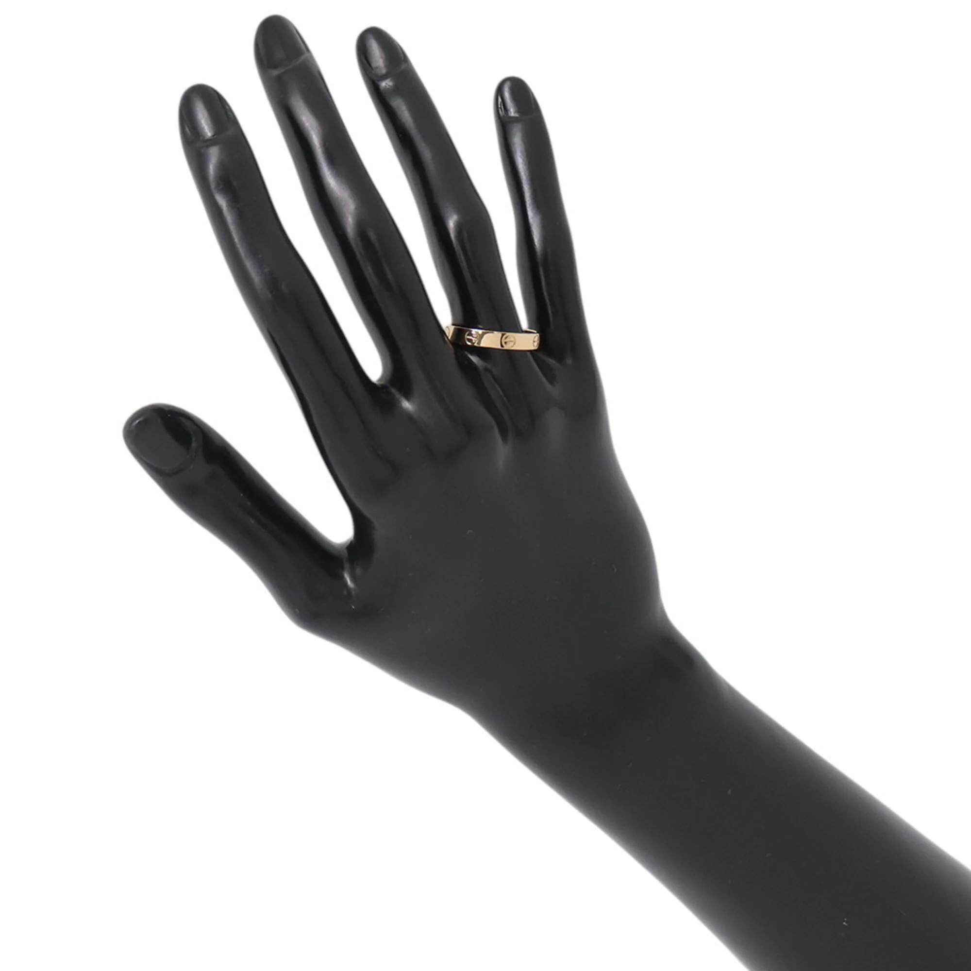Love Ring 18K Rose Gold Mini - Image 4