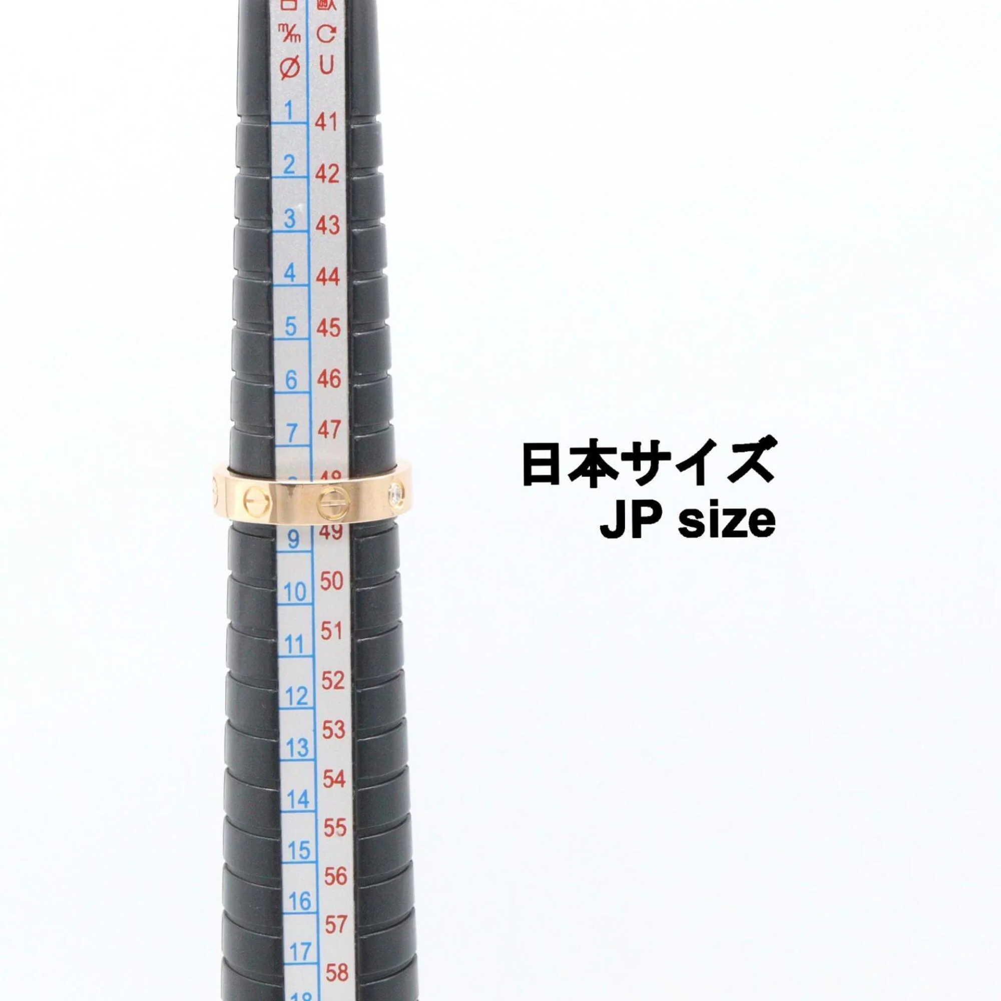Love Ring 18K Rose Gold with Diamond Mini - Image 5