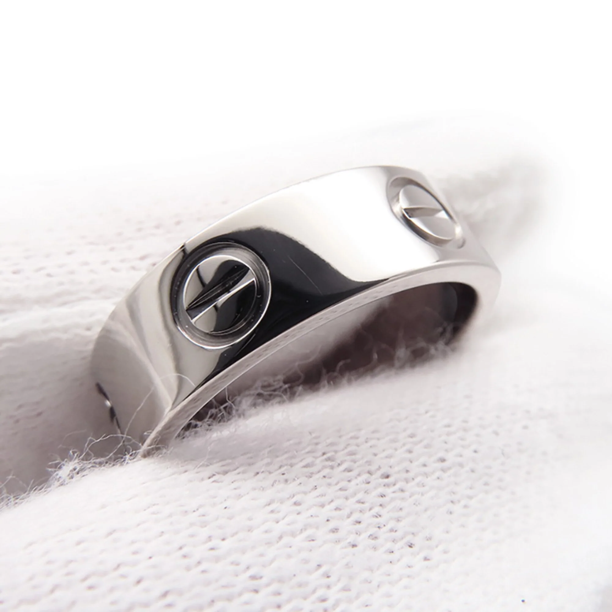Love Ring 18K White Gold - Image 5