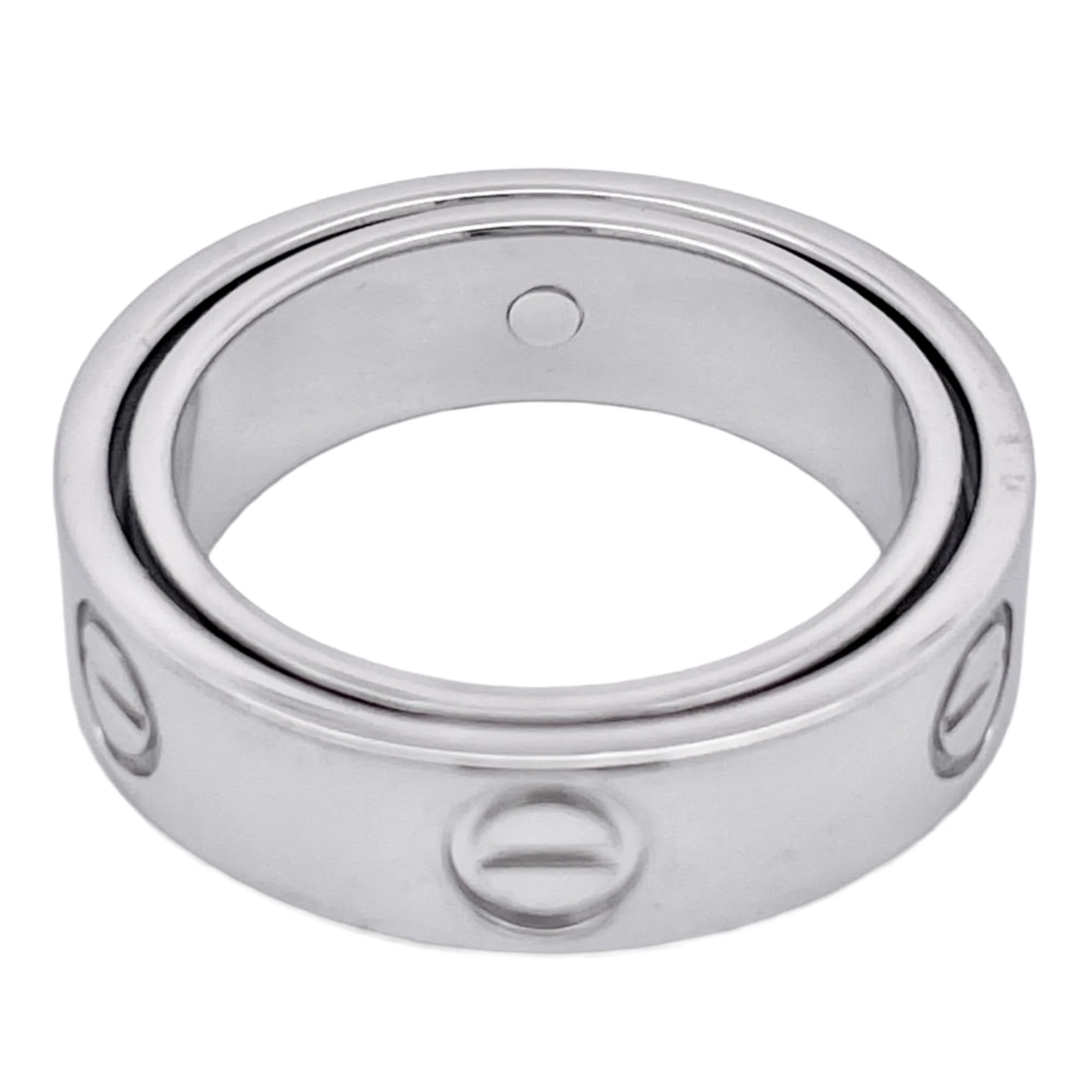Love Ring 18K White Gold - Image 5