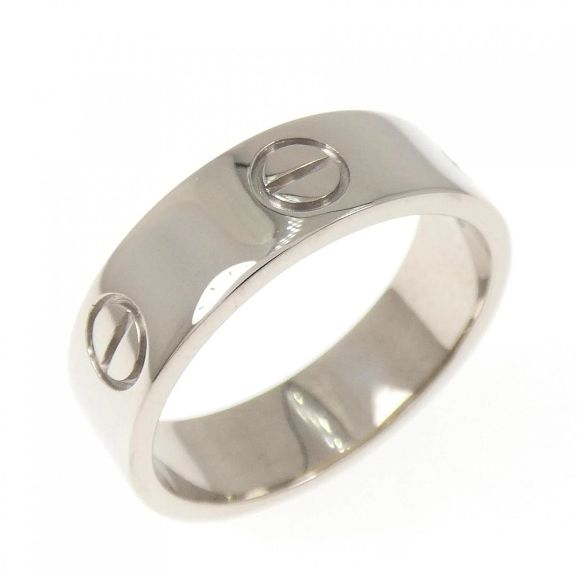 Love Ring 18K White Gold