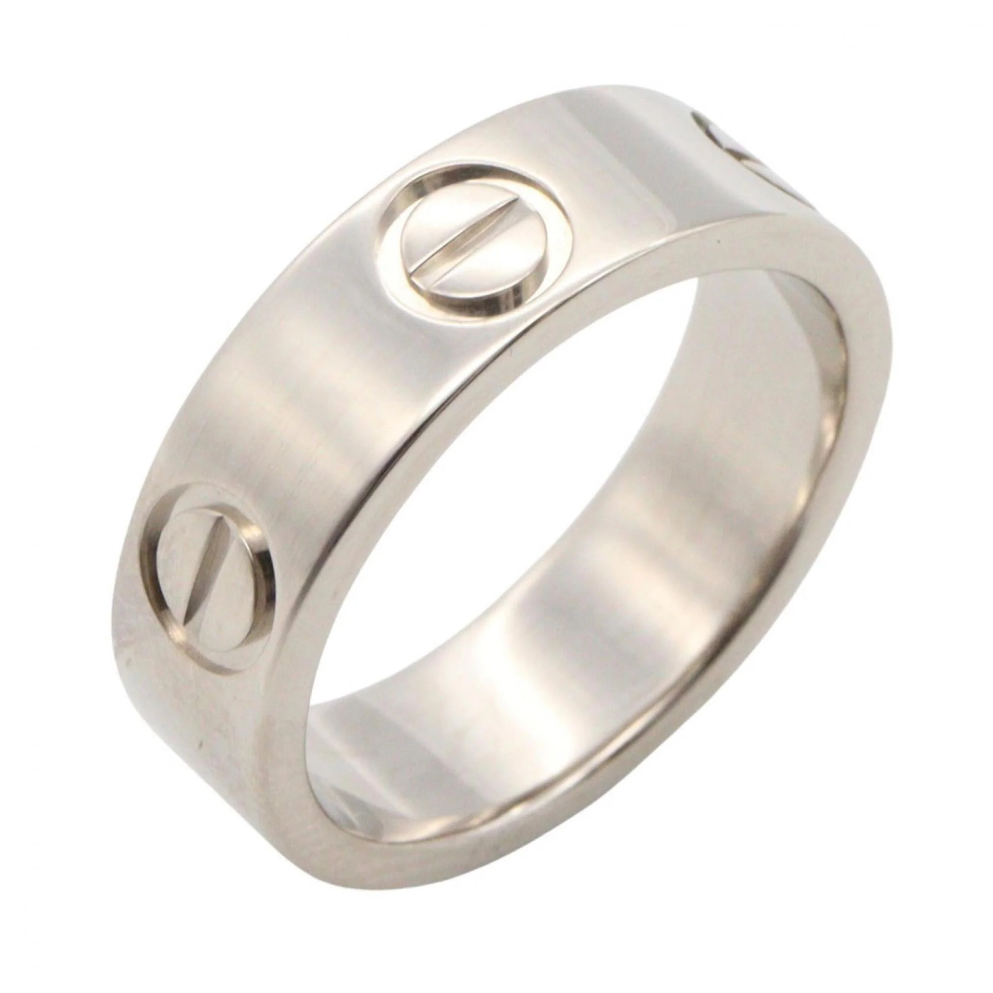 Love Ring 18K White Gold