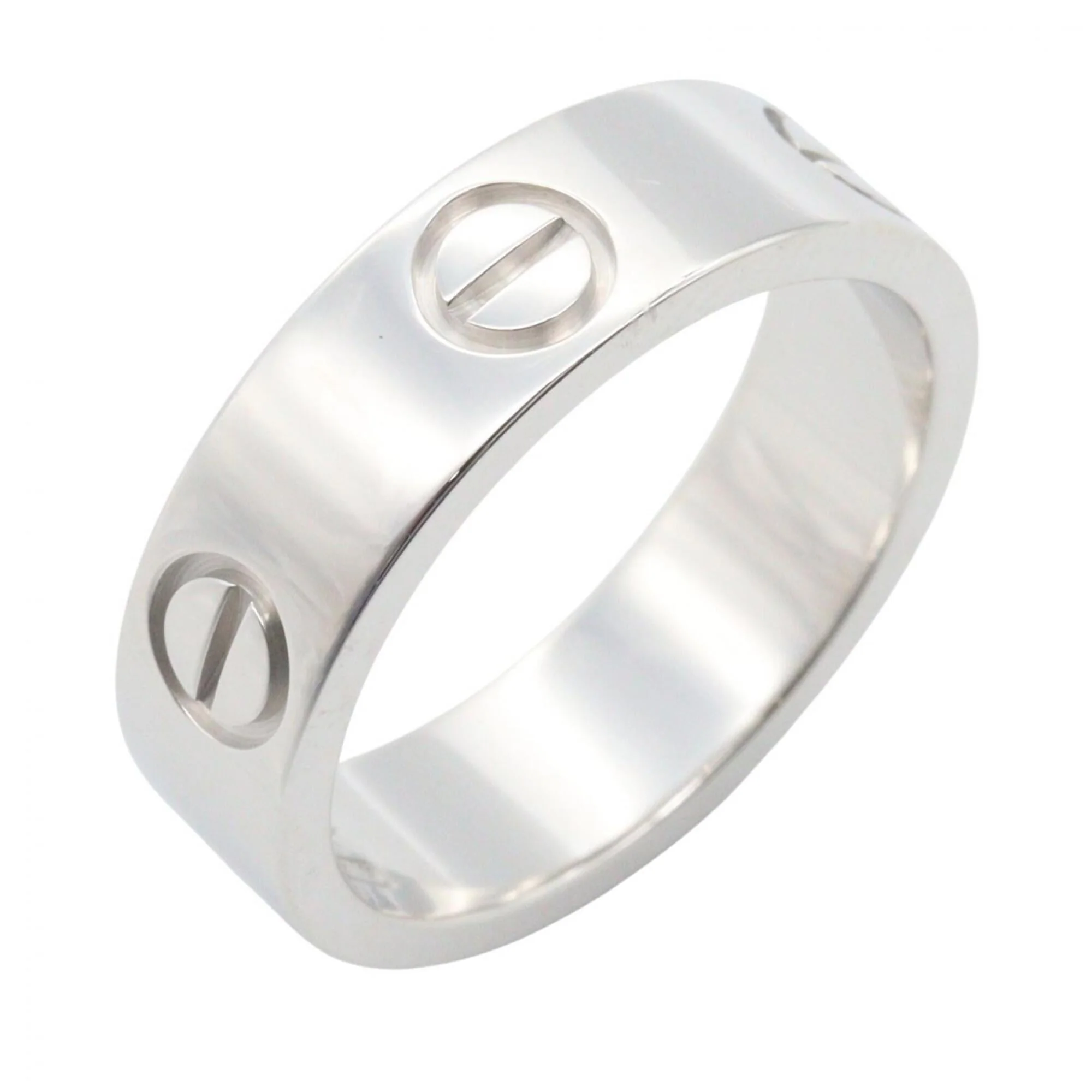 Love Ring 18K White Gold