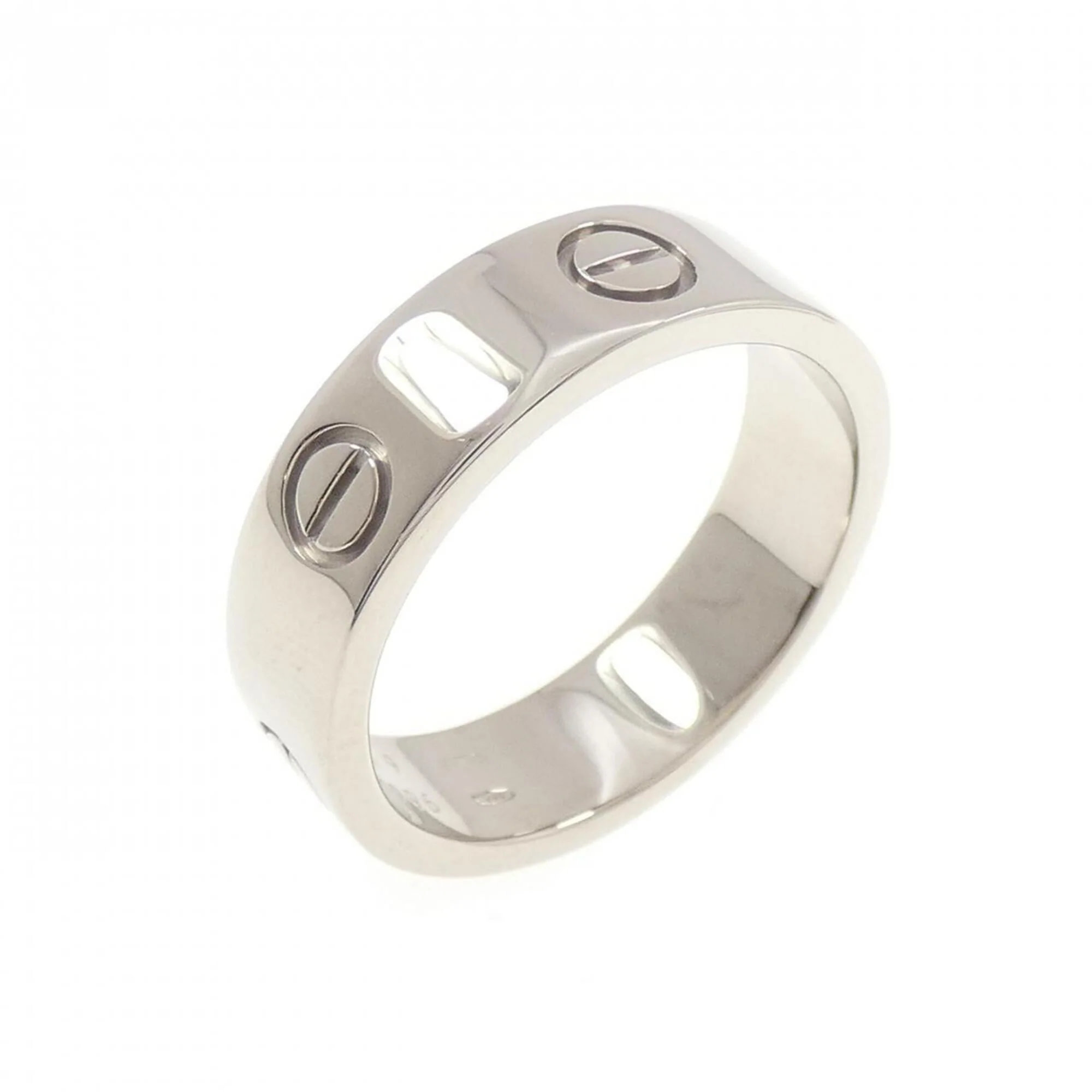 Love Ring 18K White Gold