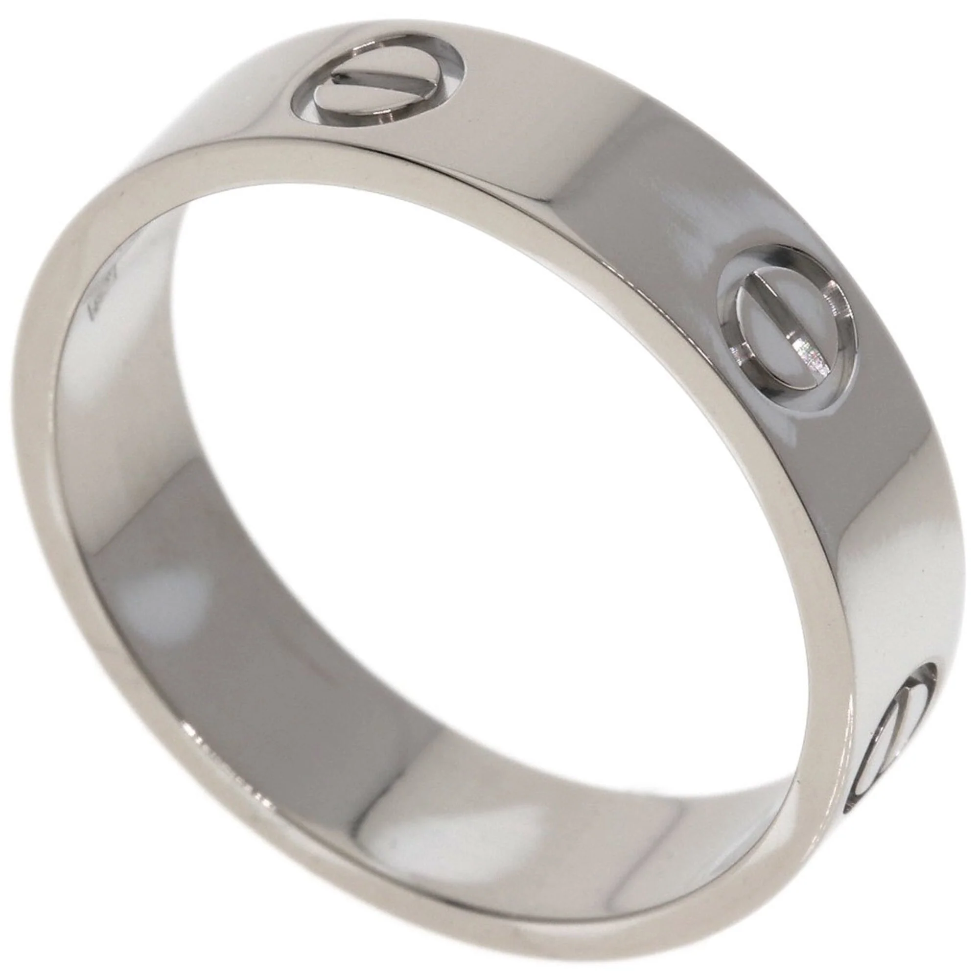 Love Ring 18K White Gold
