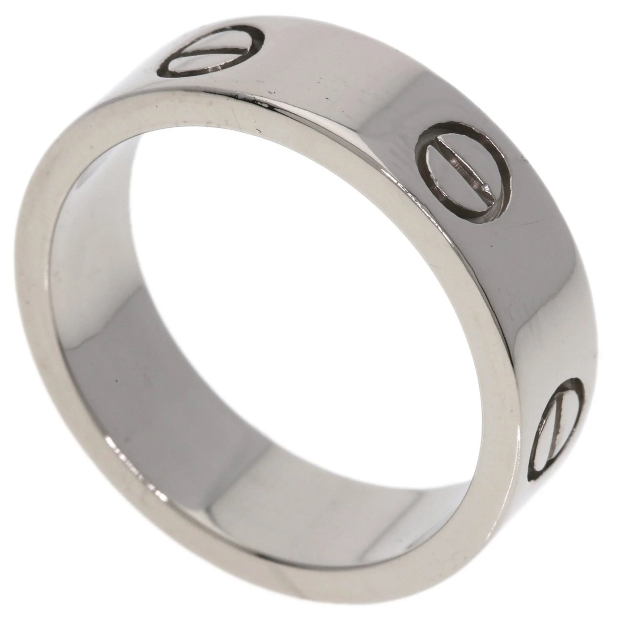 Love Ring 18K White Gold