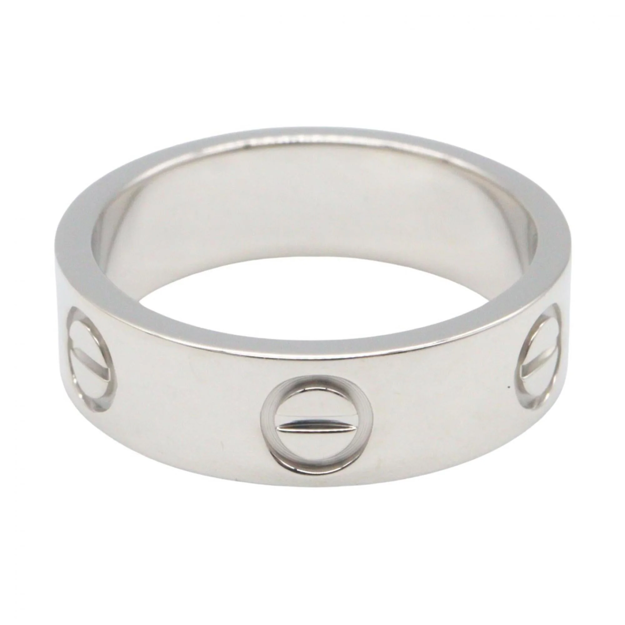 Love Ring 18K White Gold