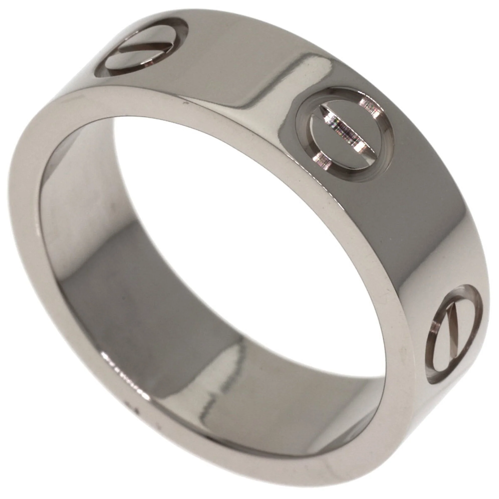 Love Ring 18K White Gold