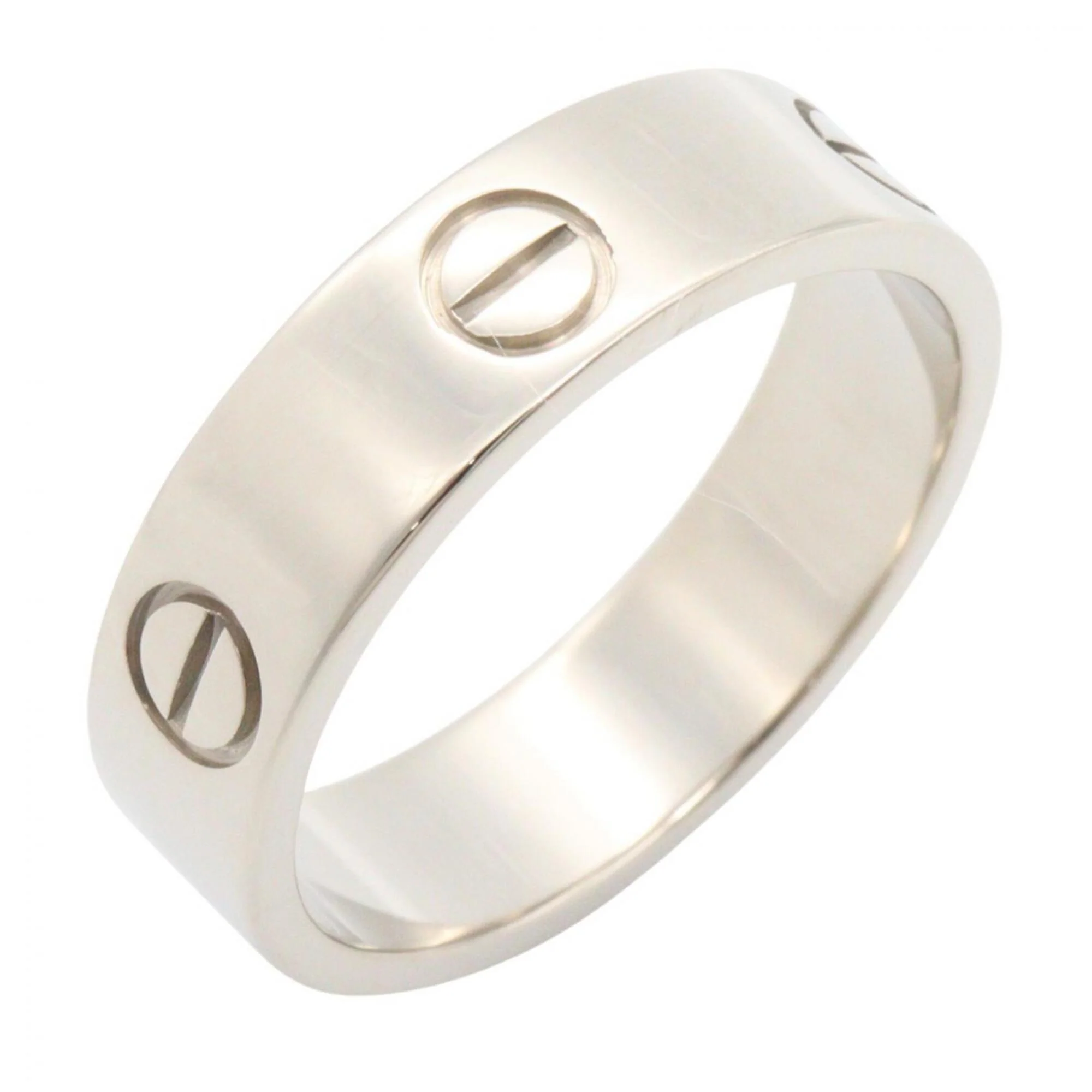 Love Ring 18K White Gold