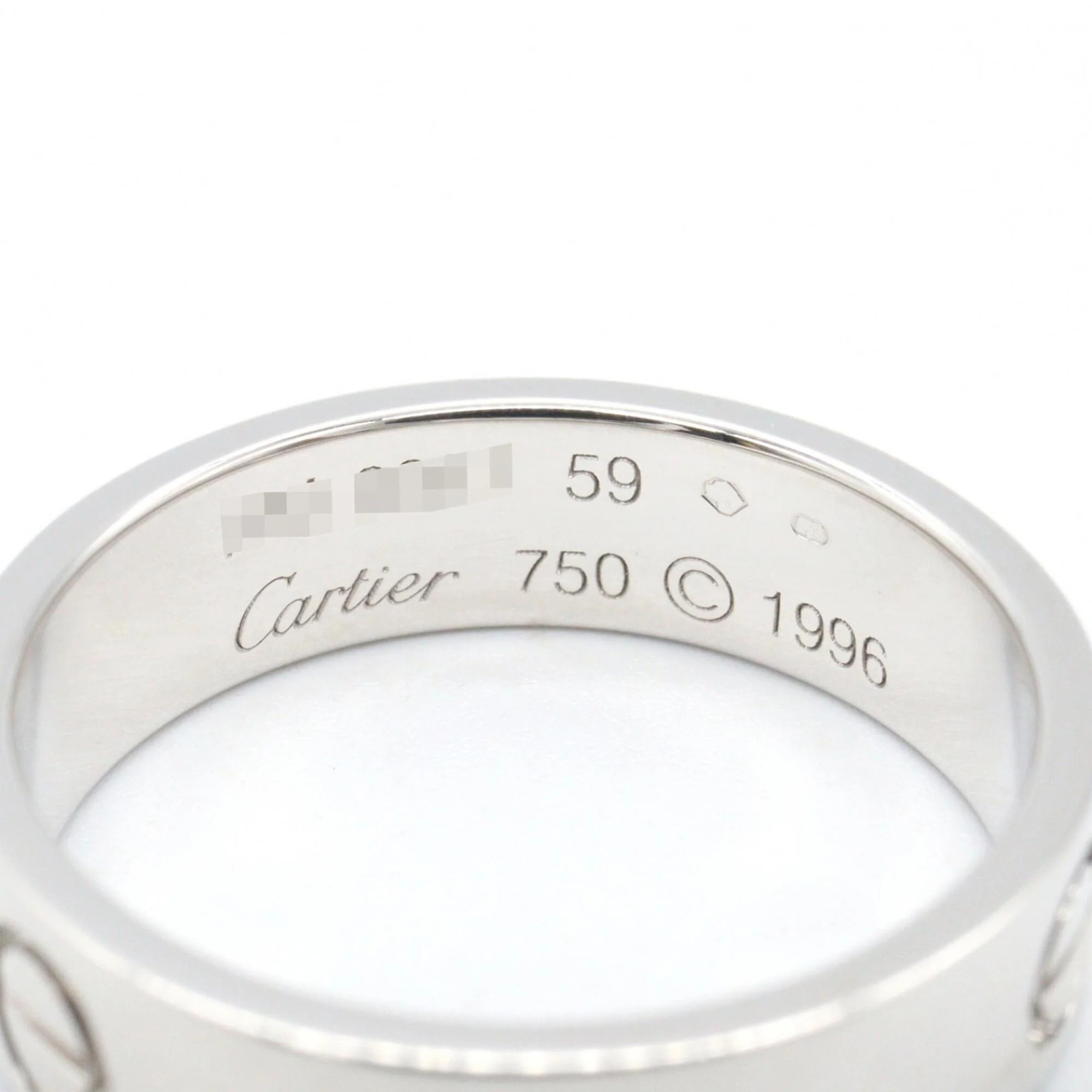 Love Ring 18K White Gold - Image 3