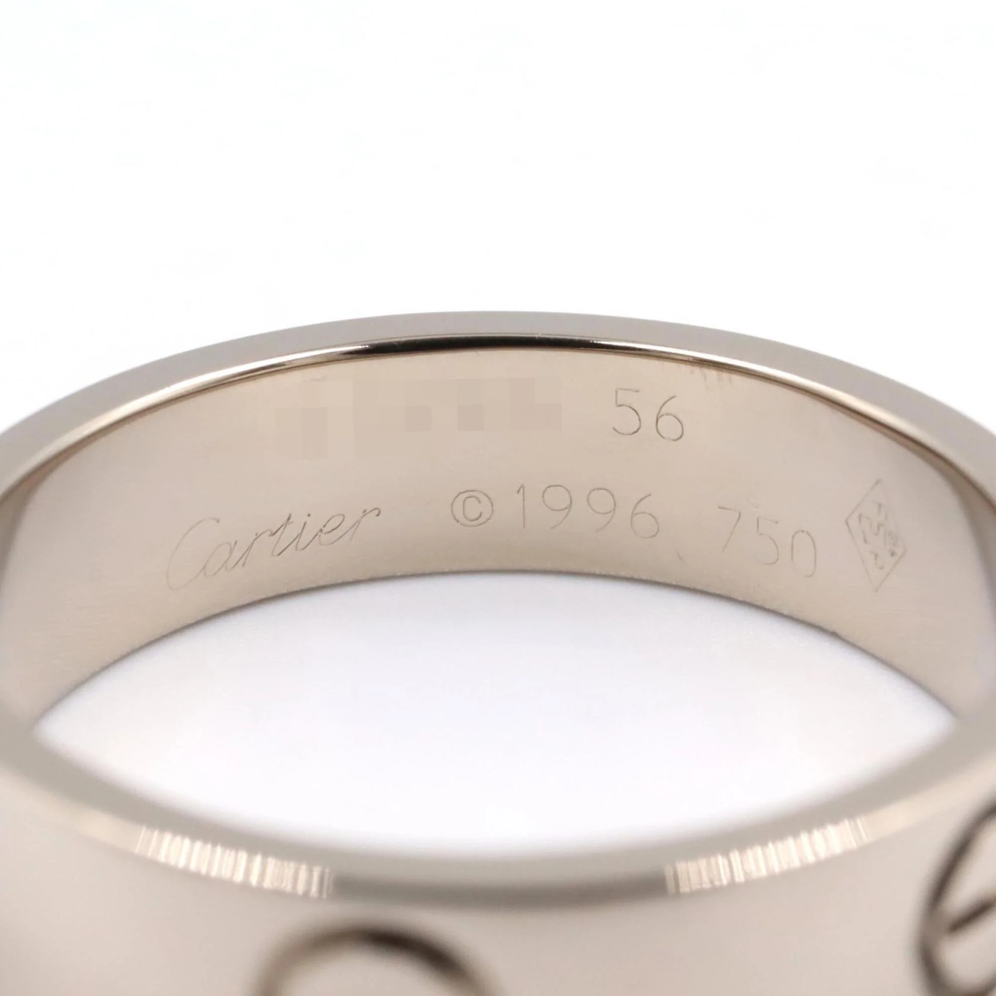 Love Ring 18K White Gold - Image 3
