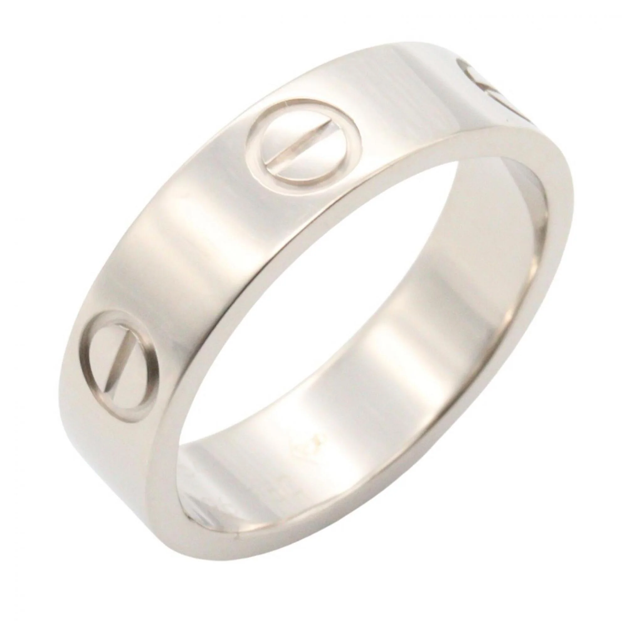 Love Ring 18K White Gold