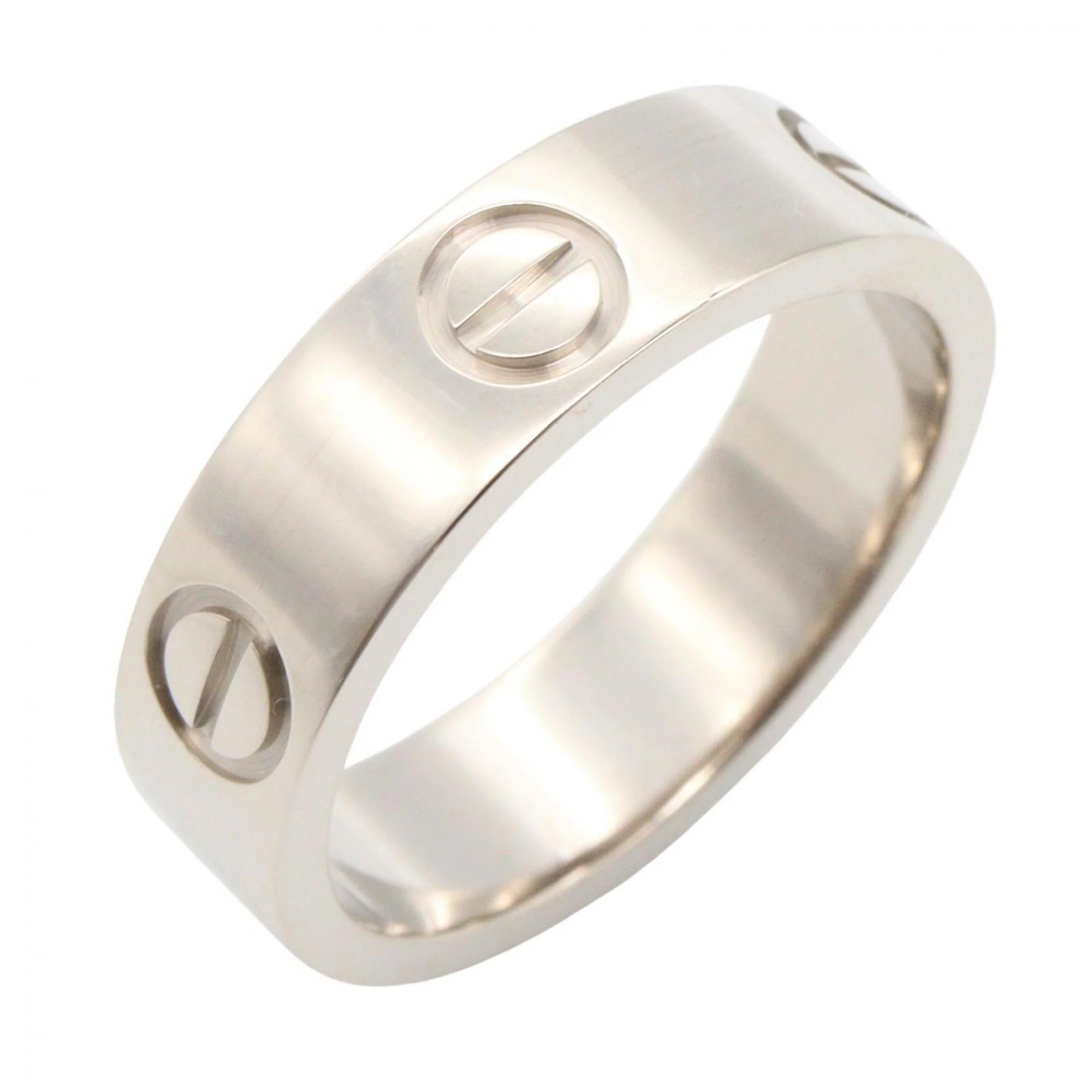 Love Ring 18K White Gold