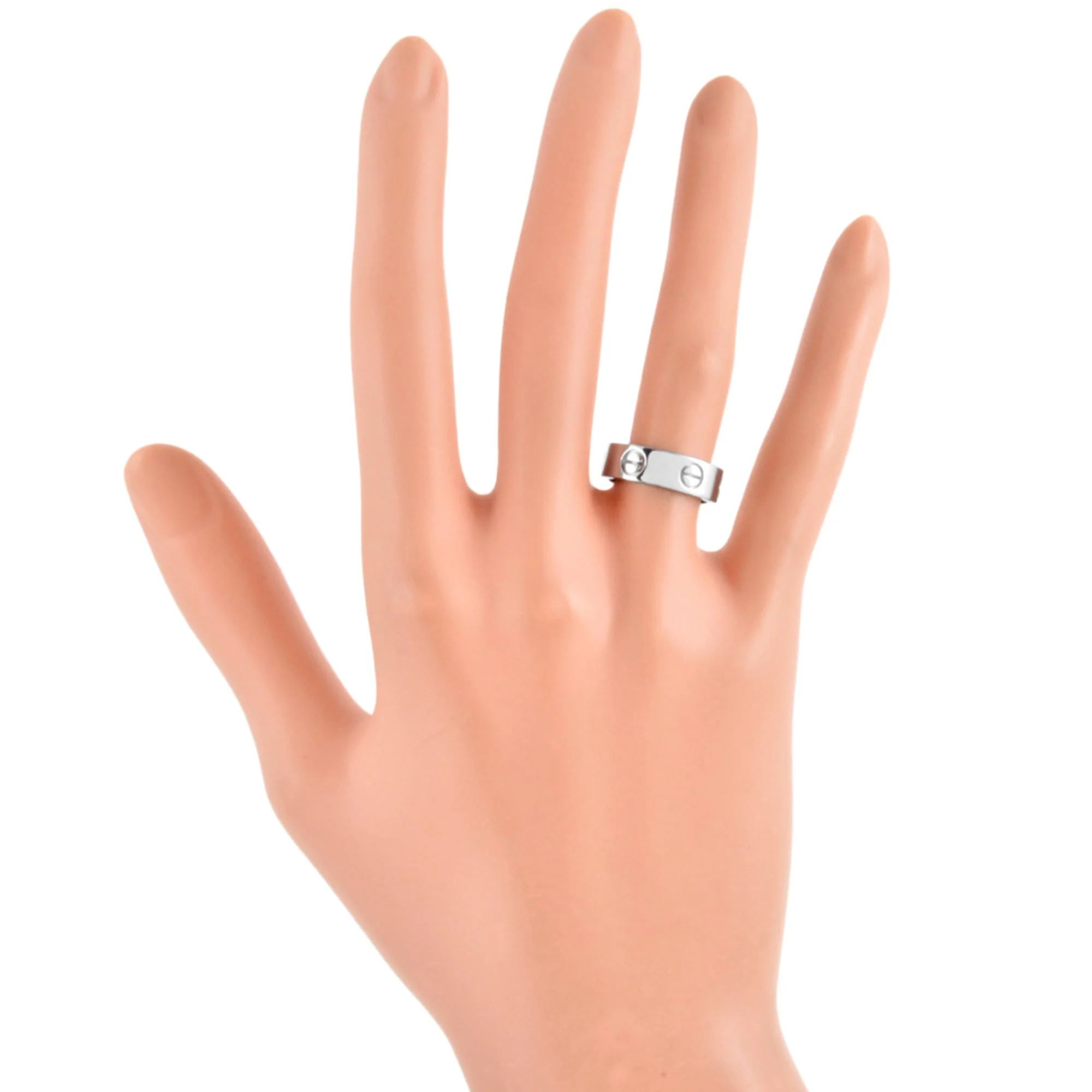 Love Ring 18K White Gold - Image 4
