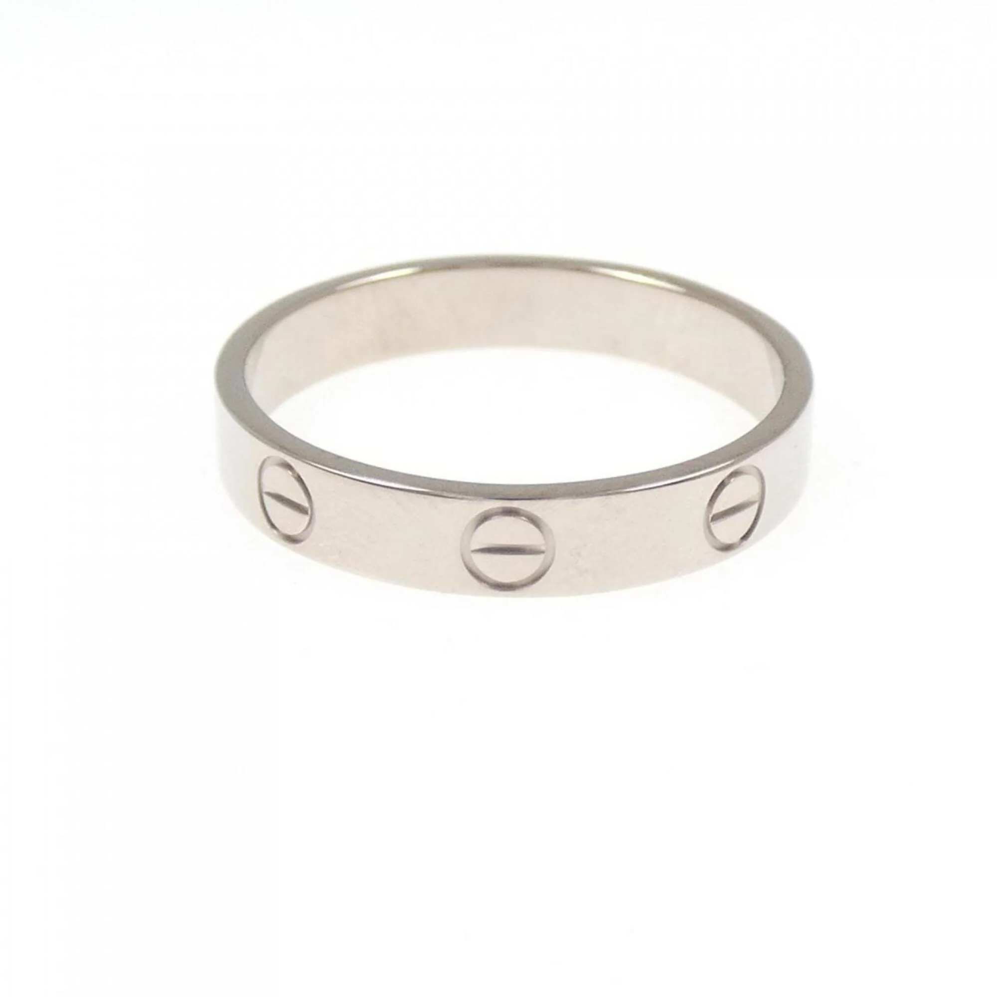 Love Ring 18K White Gold Mini - Image 2
