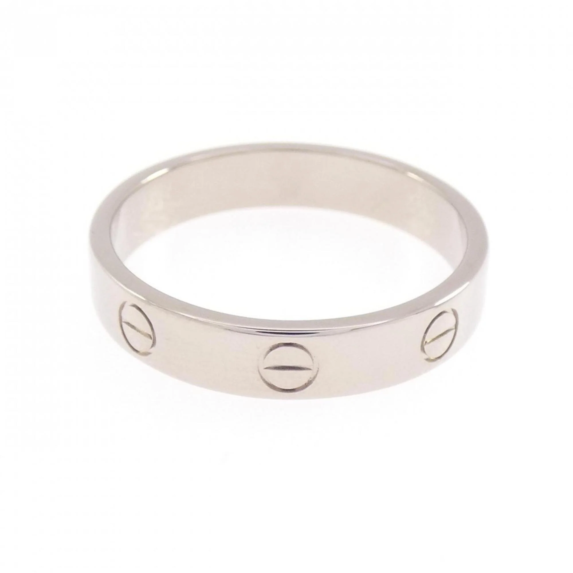 Love Ring 18K White Gold Mini - Image 2