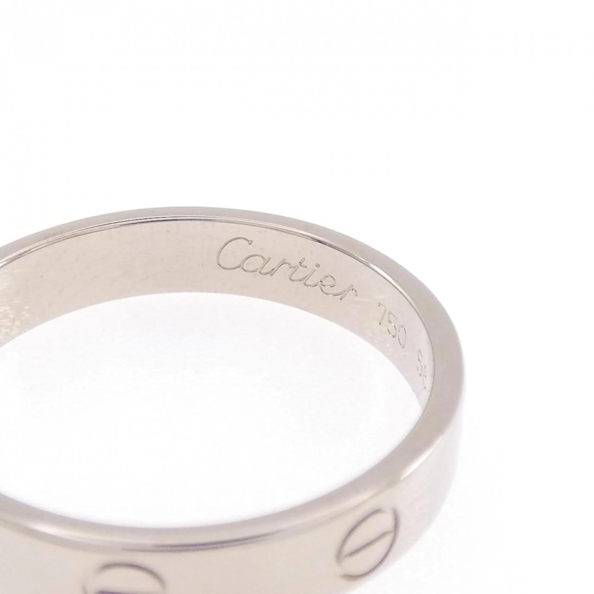 Love Ring 18K White Gold Mini - Image 3
