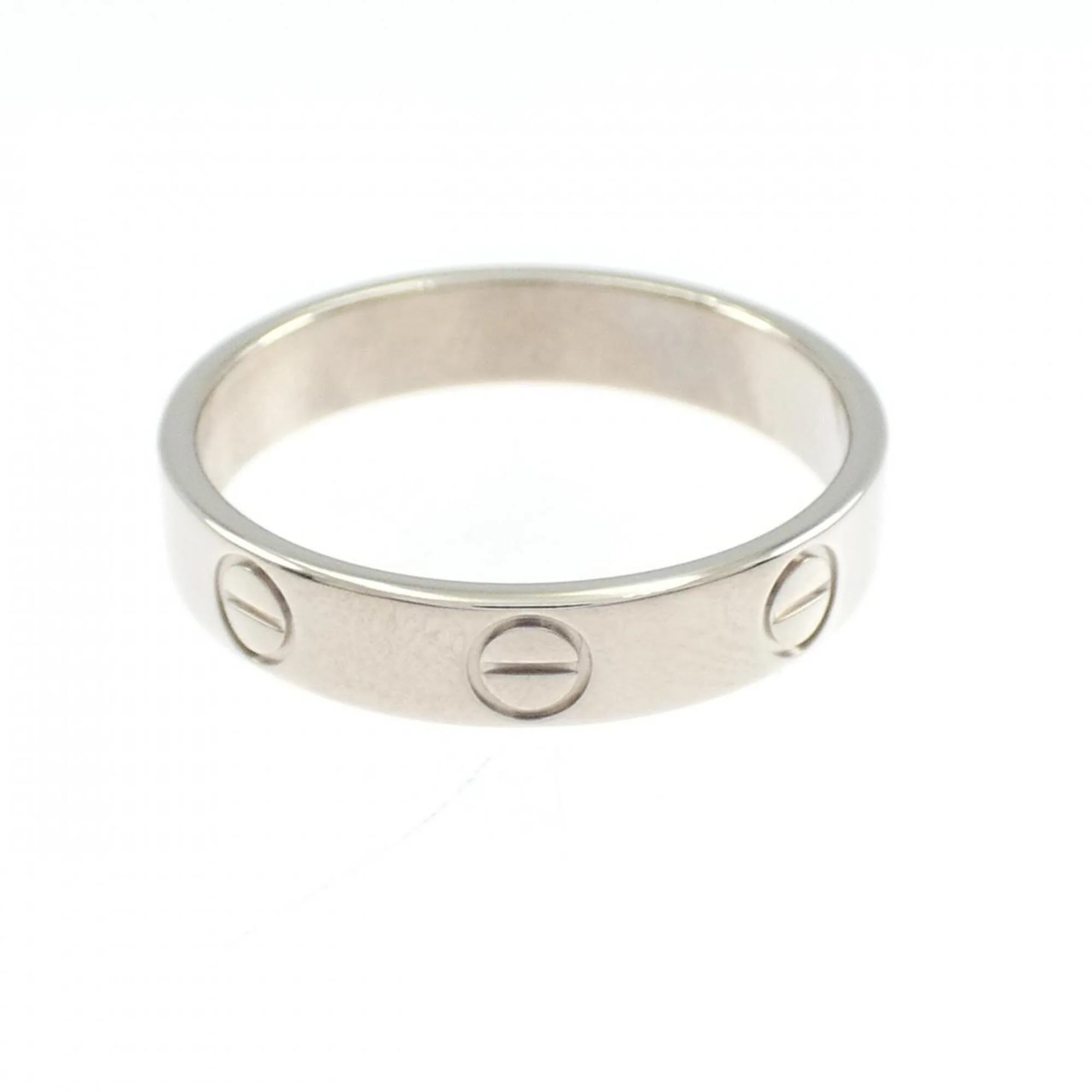 Love Ring 18K White Gold Mini - Image 2