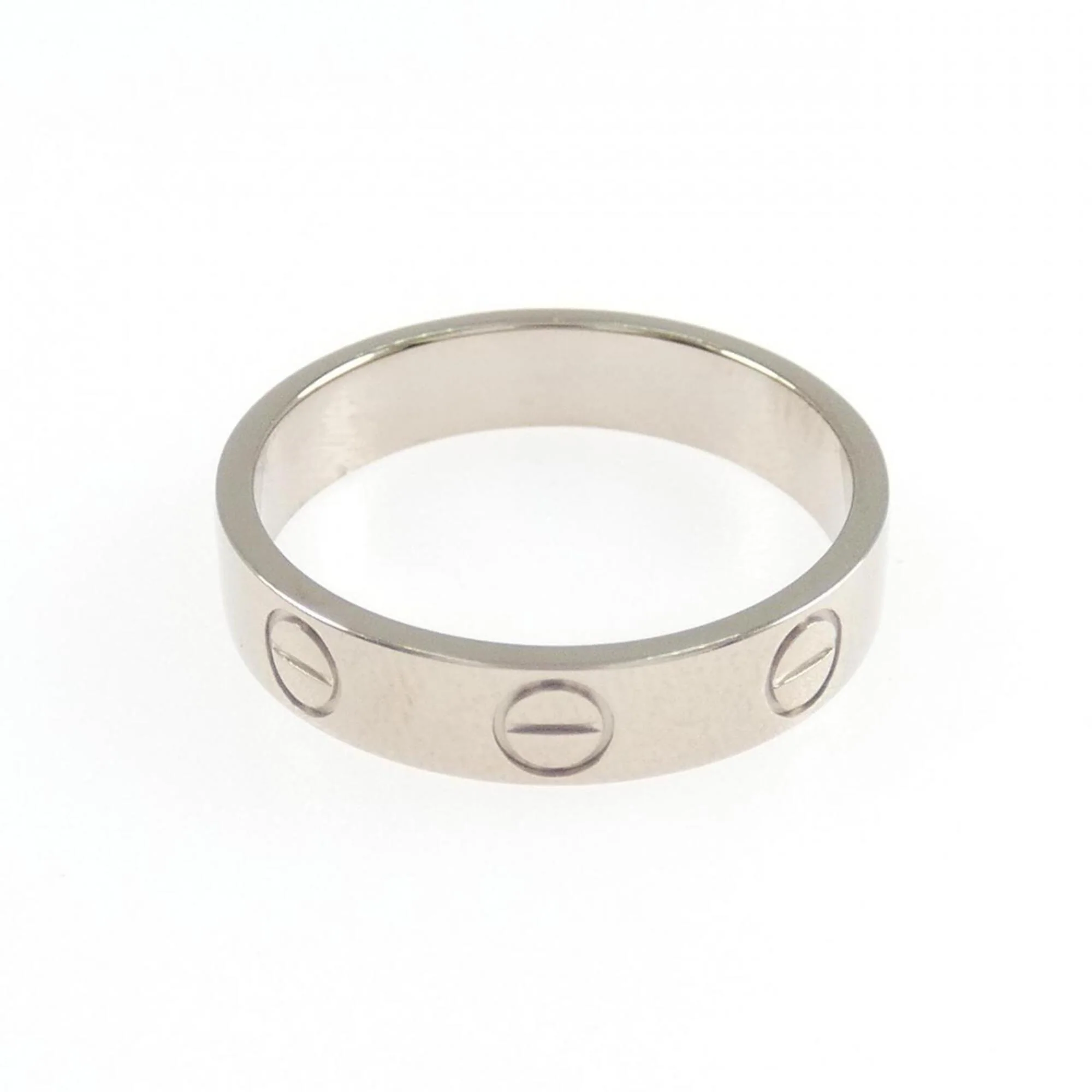 Love Ring 18K White Gold Mini - Image 2