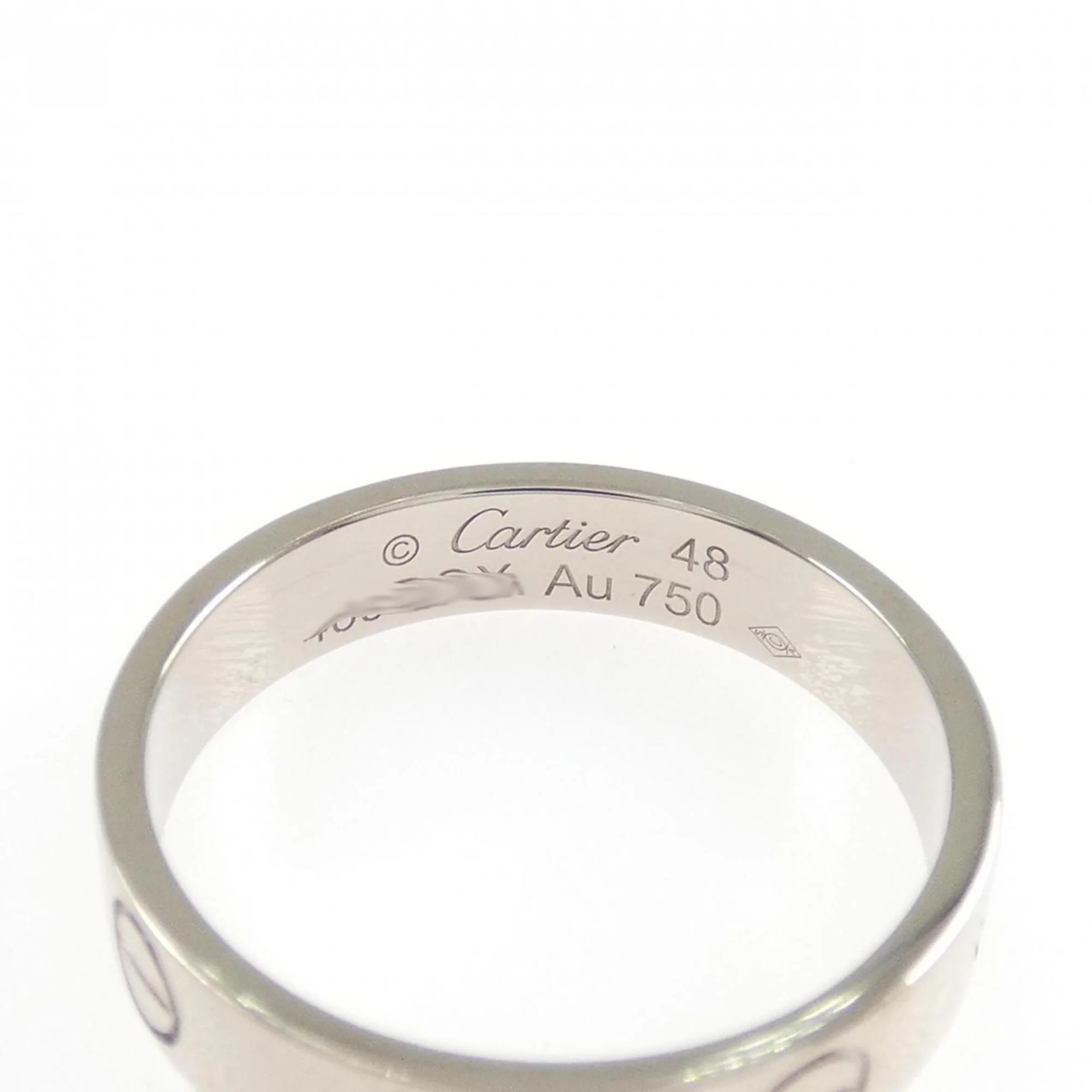 Love Ring 18K White Gold Mini - Image 3
