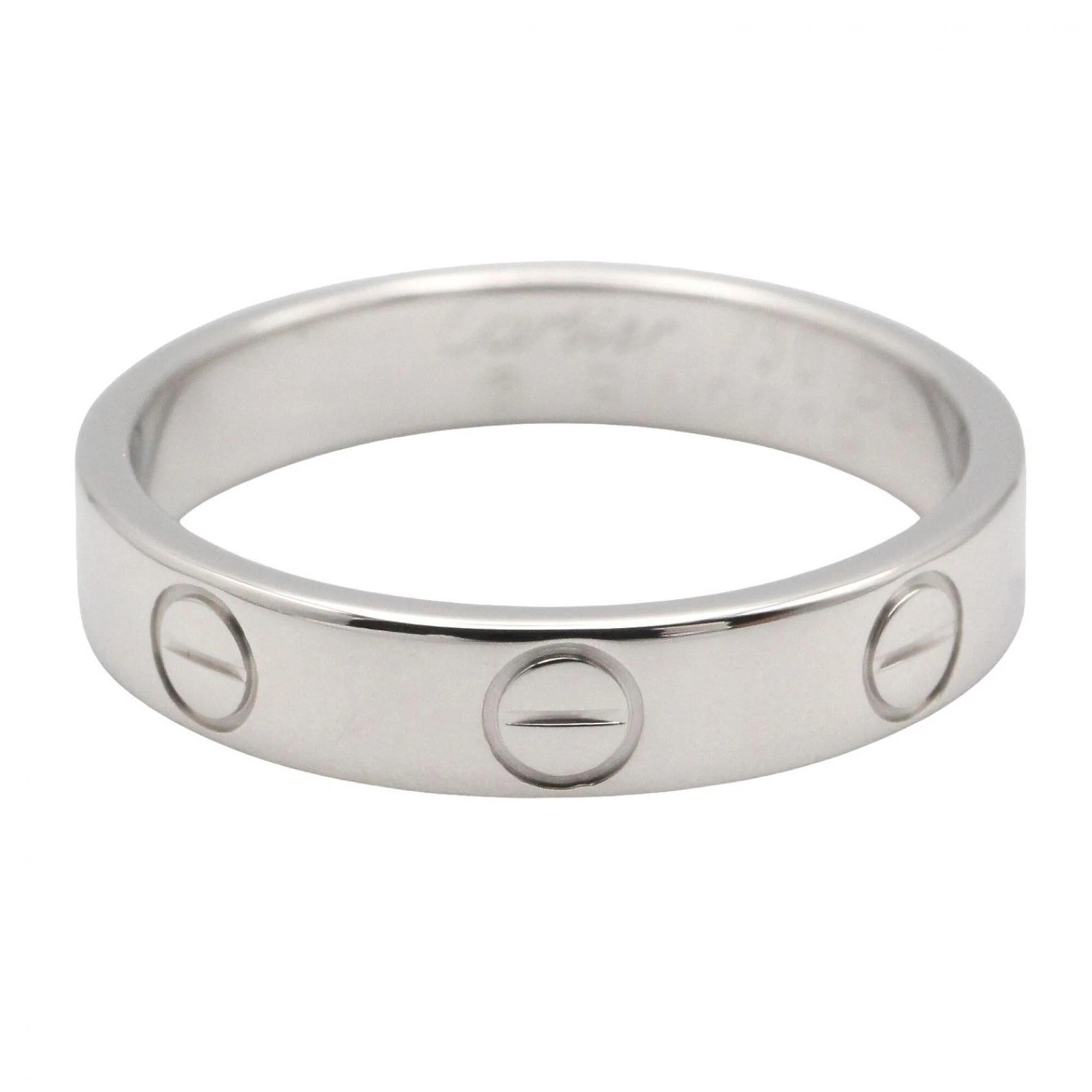 Love Ring 18K White Gold Mini - Image 3
