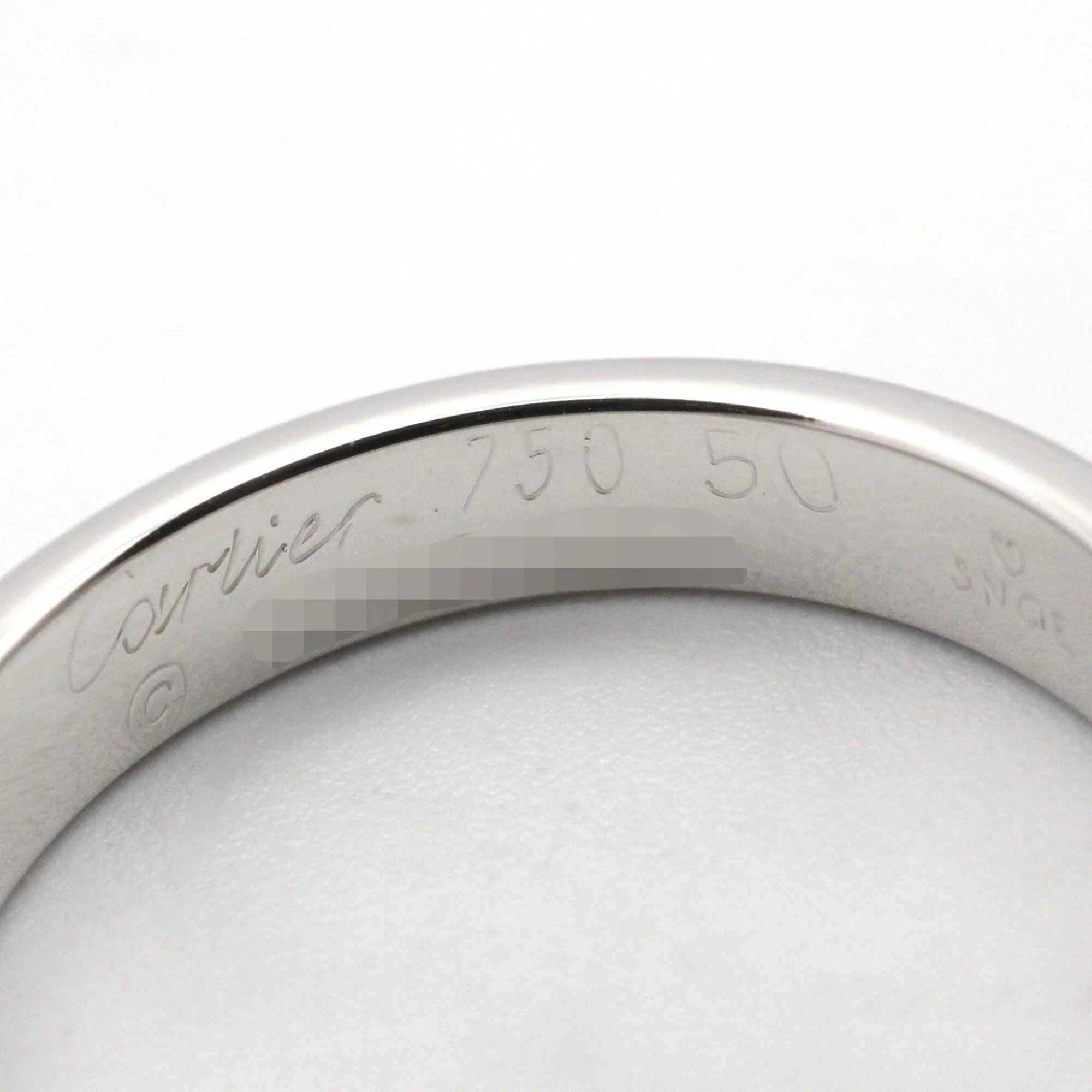 Love Ring 18K White Gold Mini - Image 4