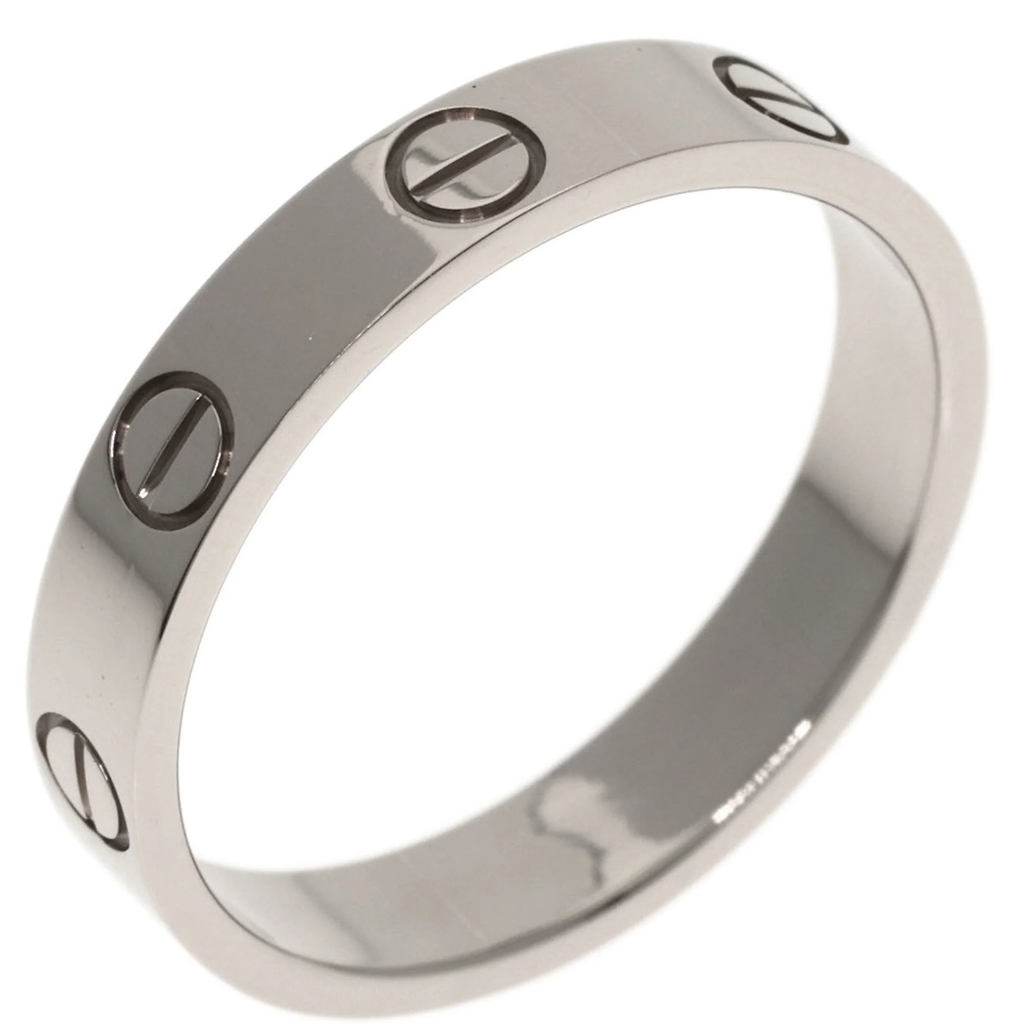 Love Ring 18K White Gold Mini - Image 2