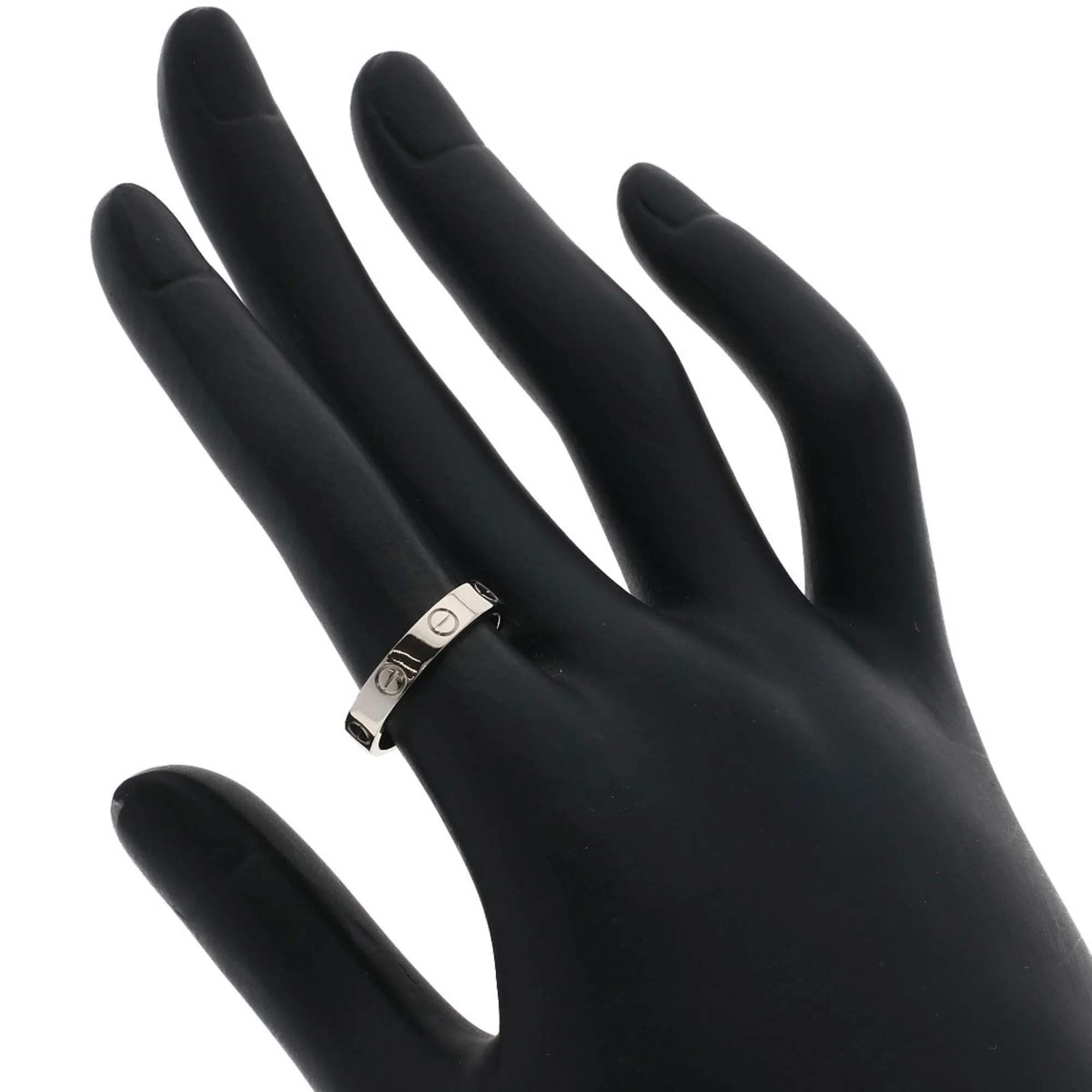 Love Ring 18K White Gold Mini - Image 5
