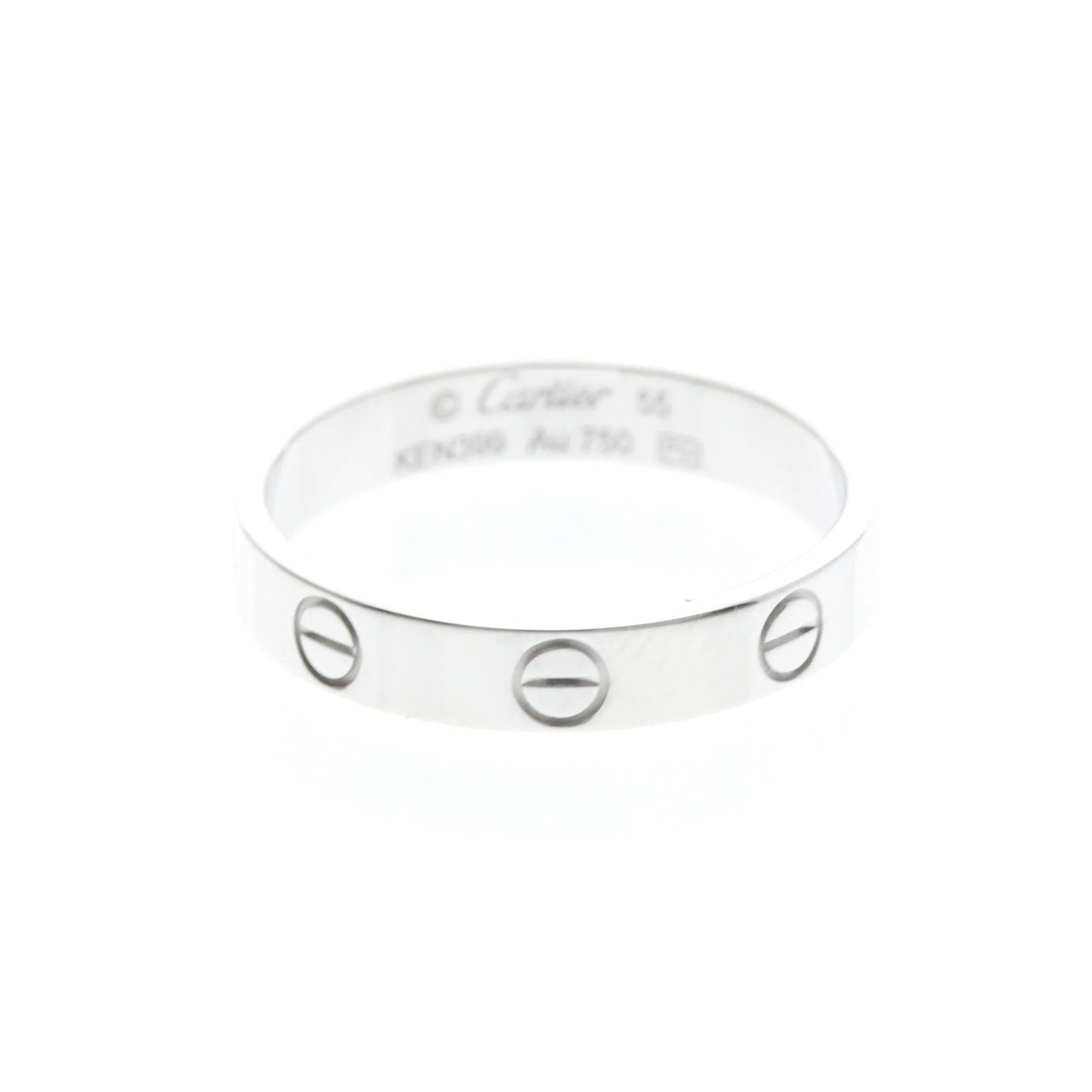 Love Ring 18K White Gold Mini