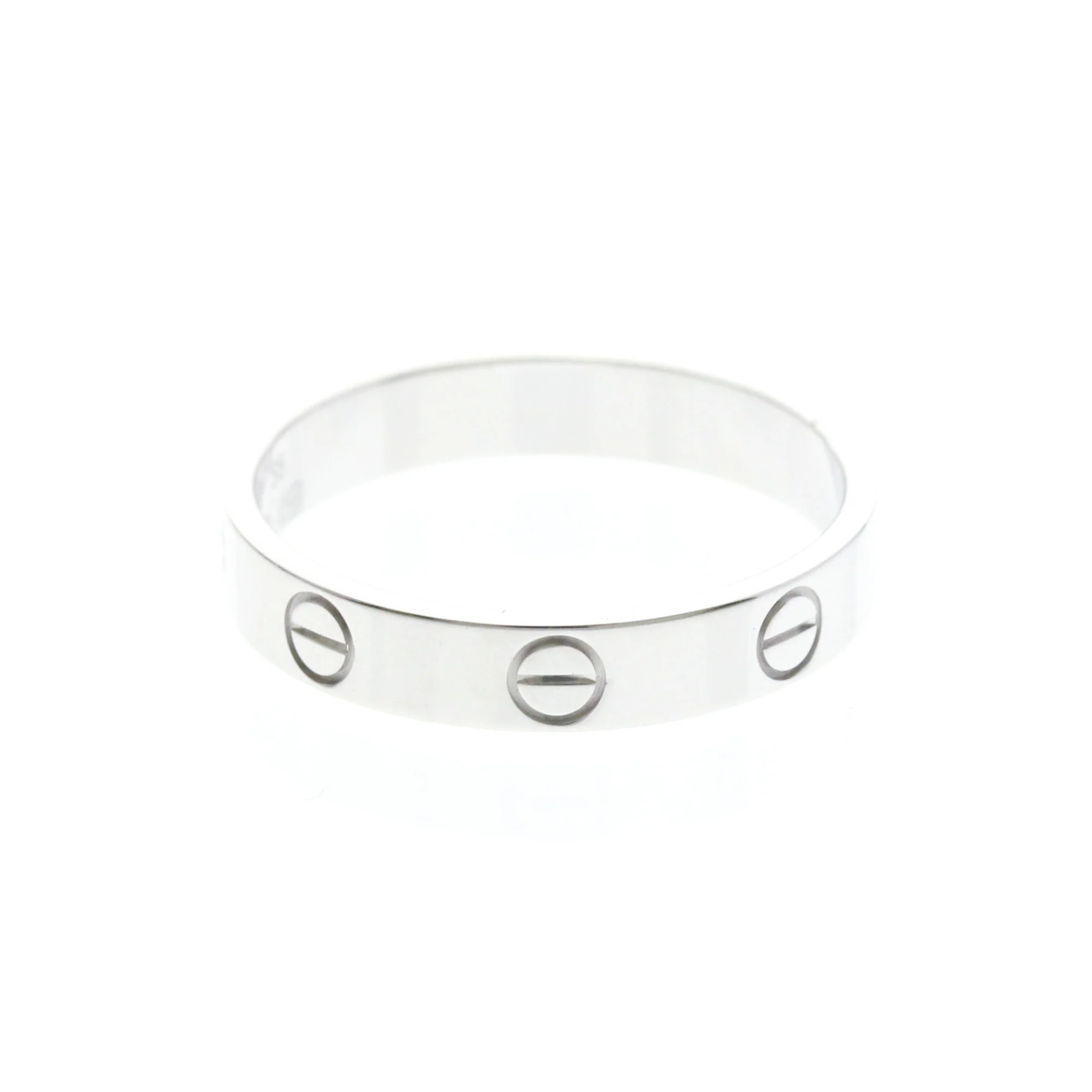 Love Ring 18K White Gold Mini - Image 4