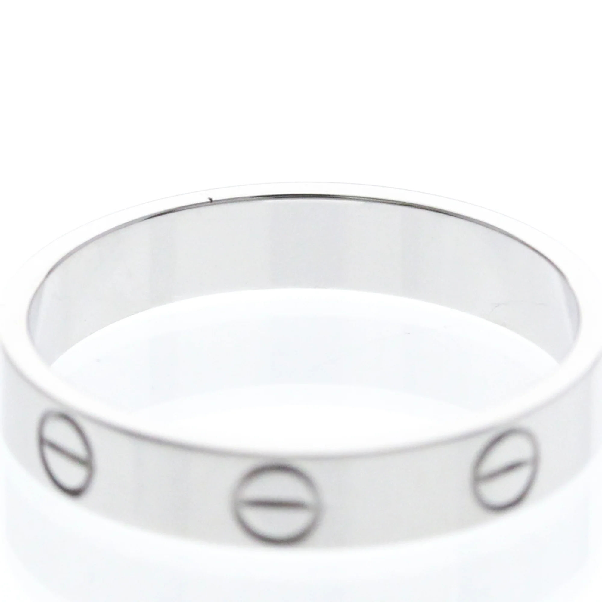 Love Ring 18K White Gold Mini - Image 7