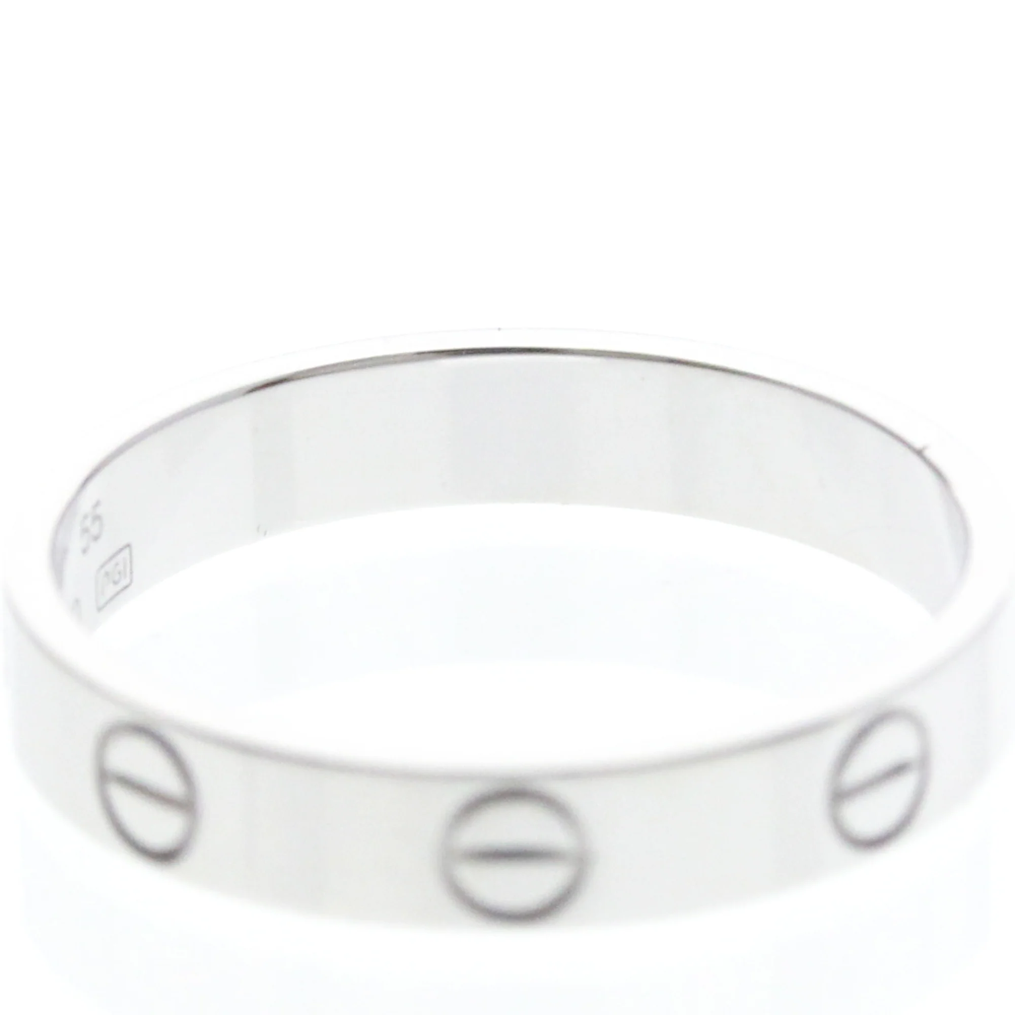 Love Ring 18K White Gold Mini - Image 8