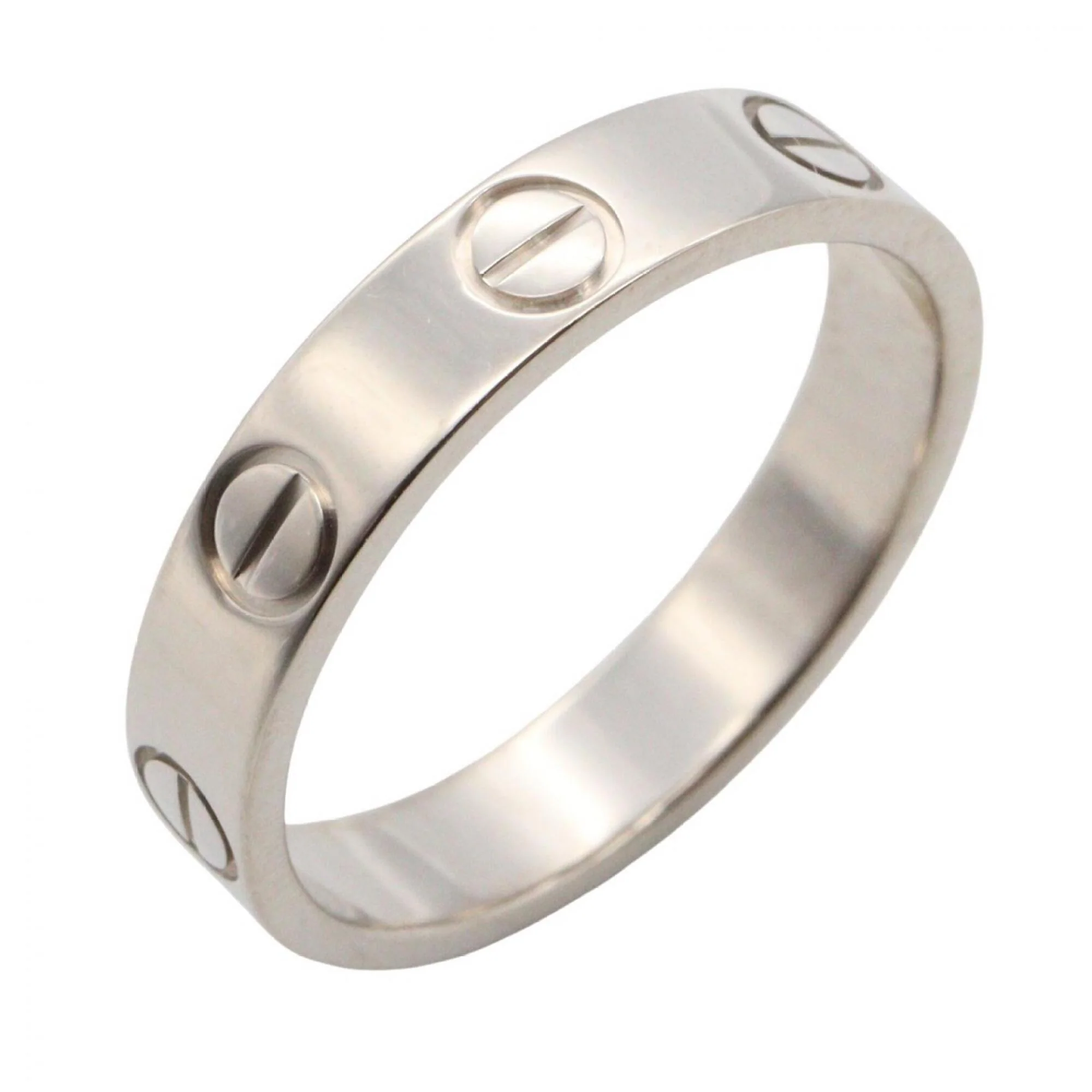 Love Ring 18K White Gold Mini