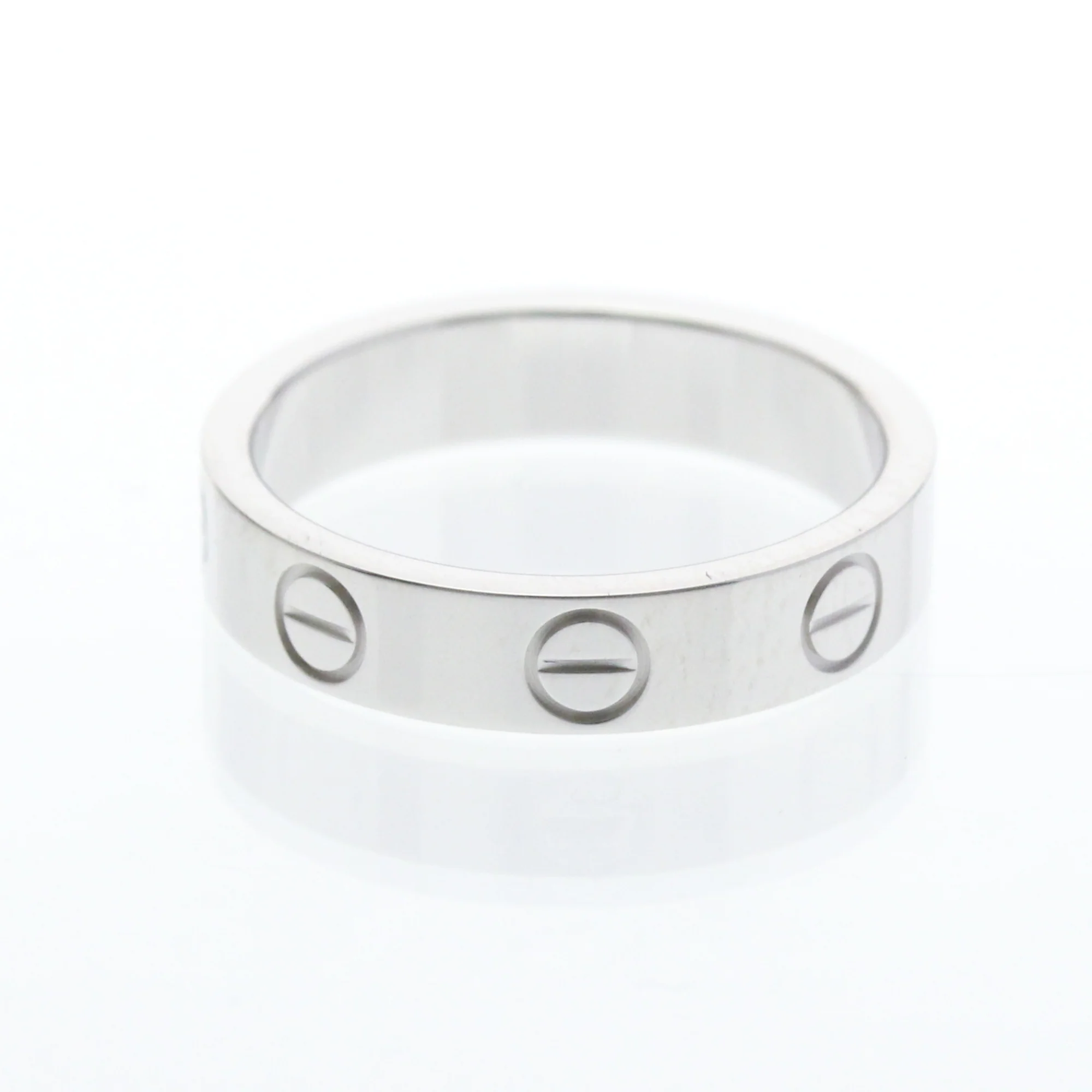 Love Ring 18K White Gold Mini - Image 3