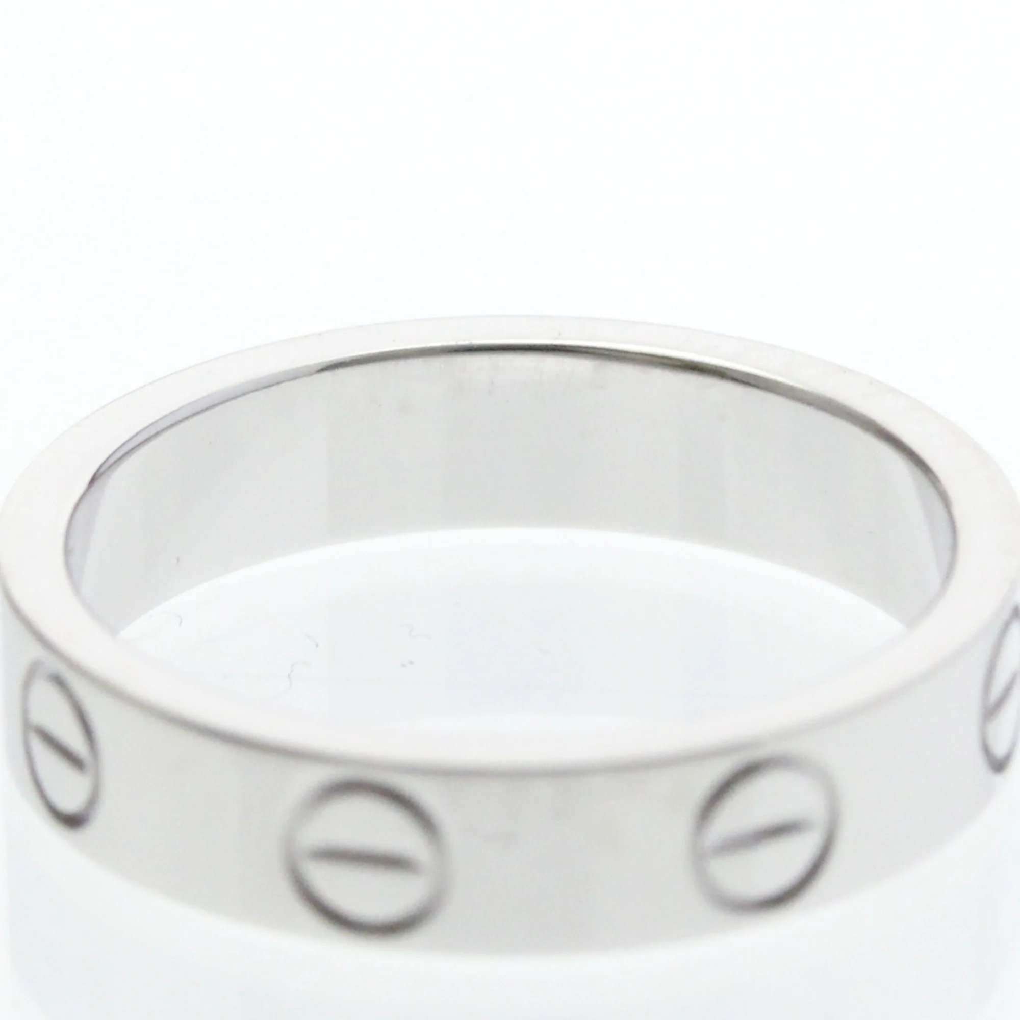 Love Ring 18K White Gold Mini - Image 6