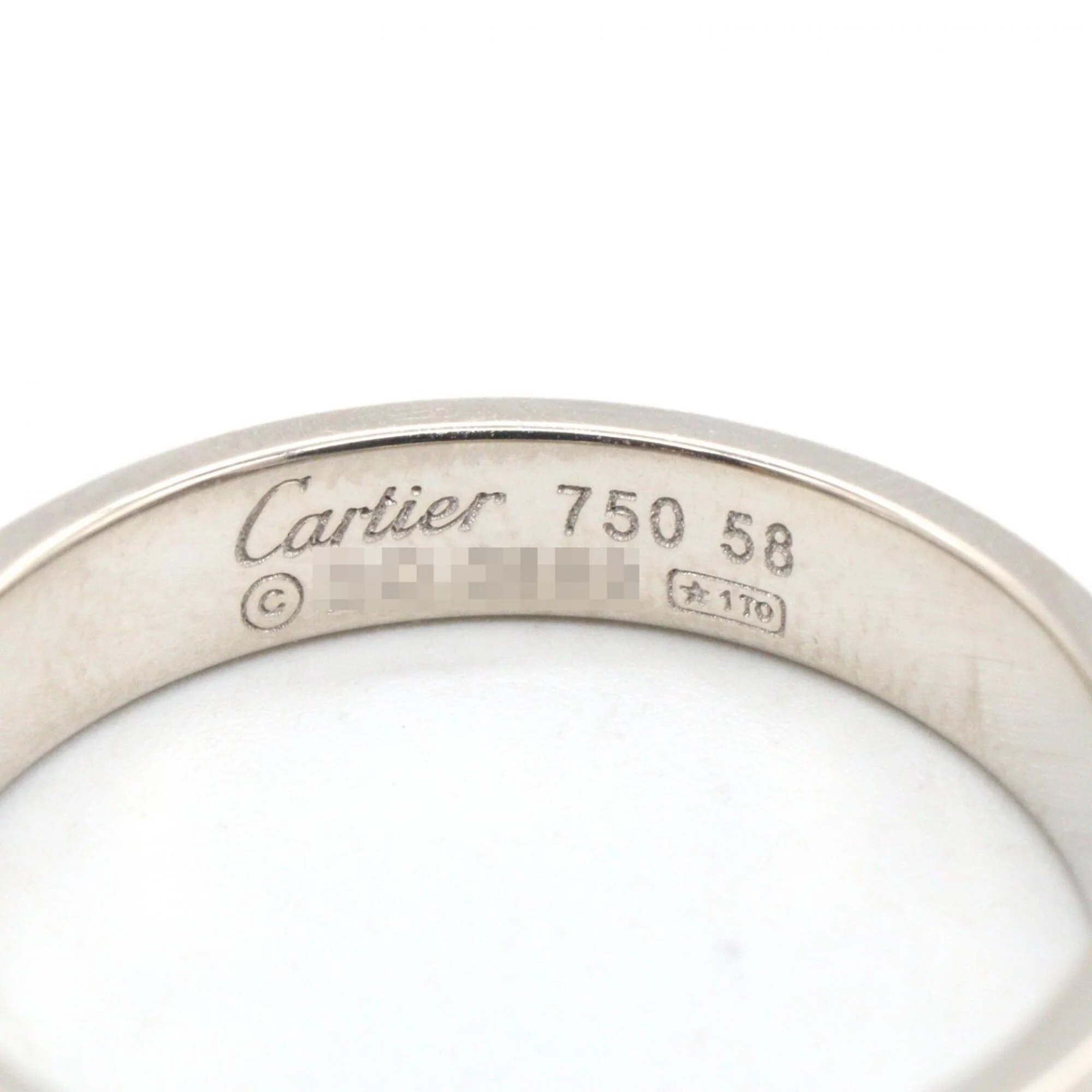 Love Ring 18K White Gold Mini - Image 3